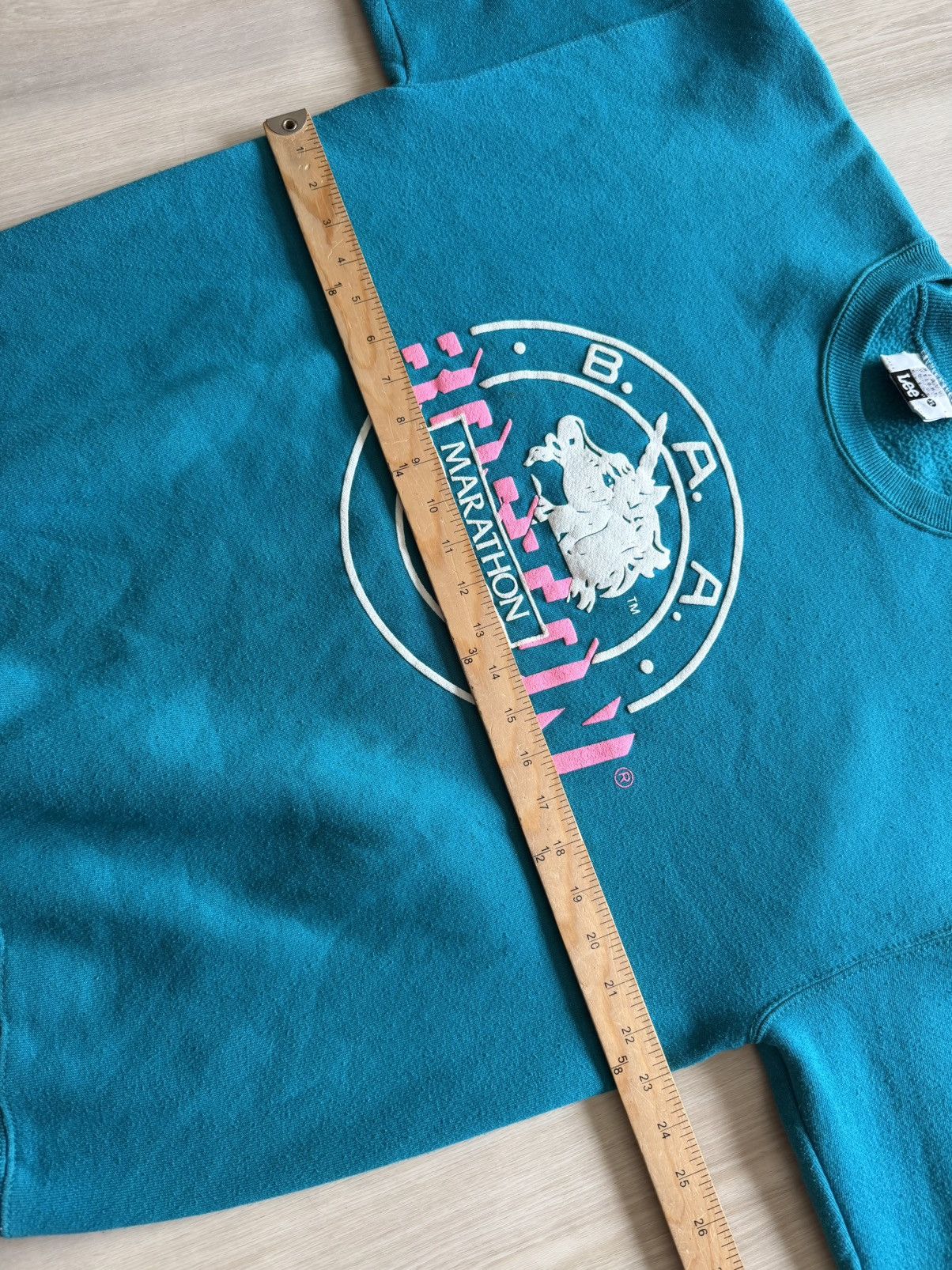 Vintage Vintage 90s Lee Sport Boston Marathon Sweatshirt XL USA Size US XL / EU 56 / 4 - 5 Thumbnail