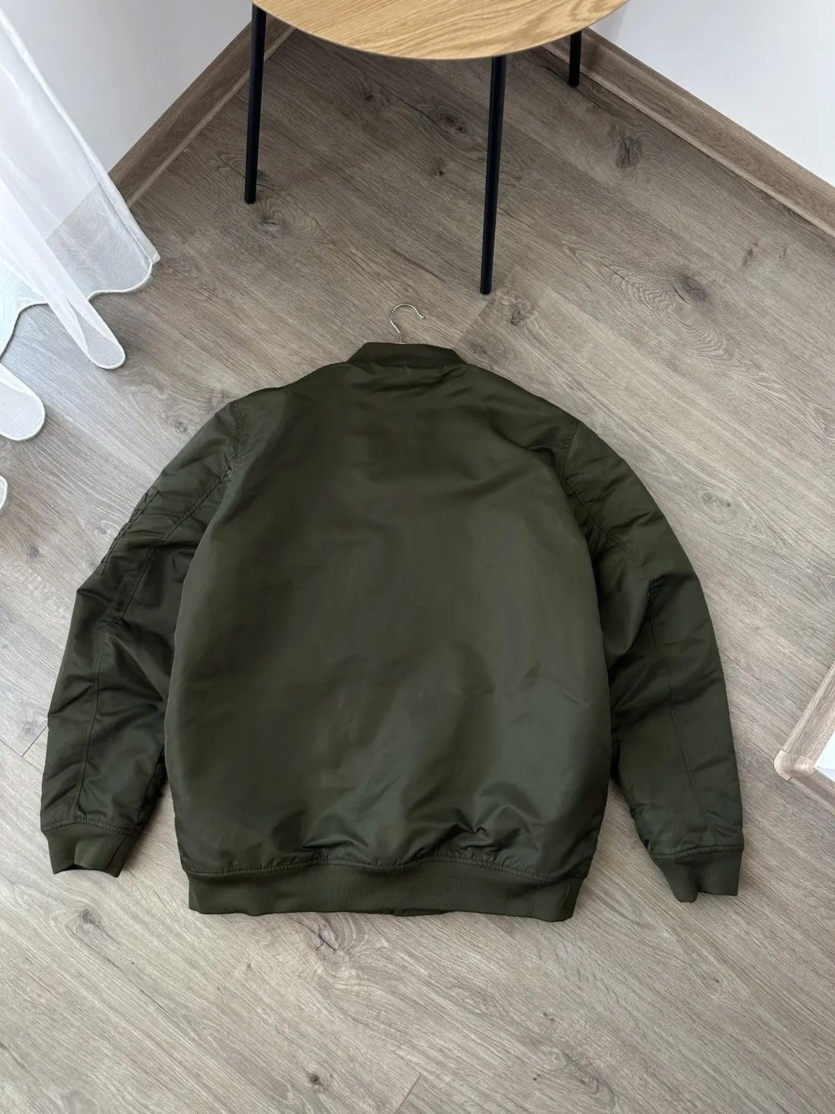Diesel Vintage Bomber MA-1 Style Green Jacket Y2K Size US L / EU 52-54 / 3 - 6 Thumbnail