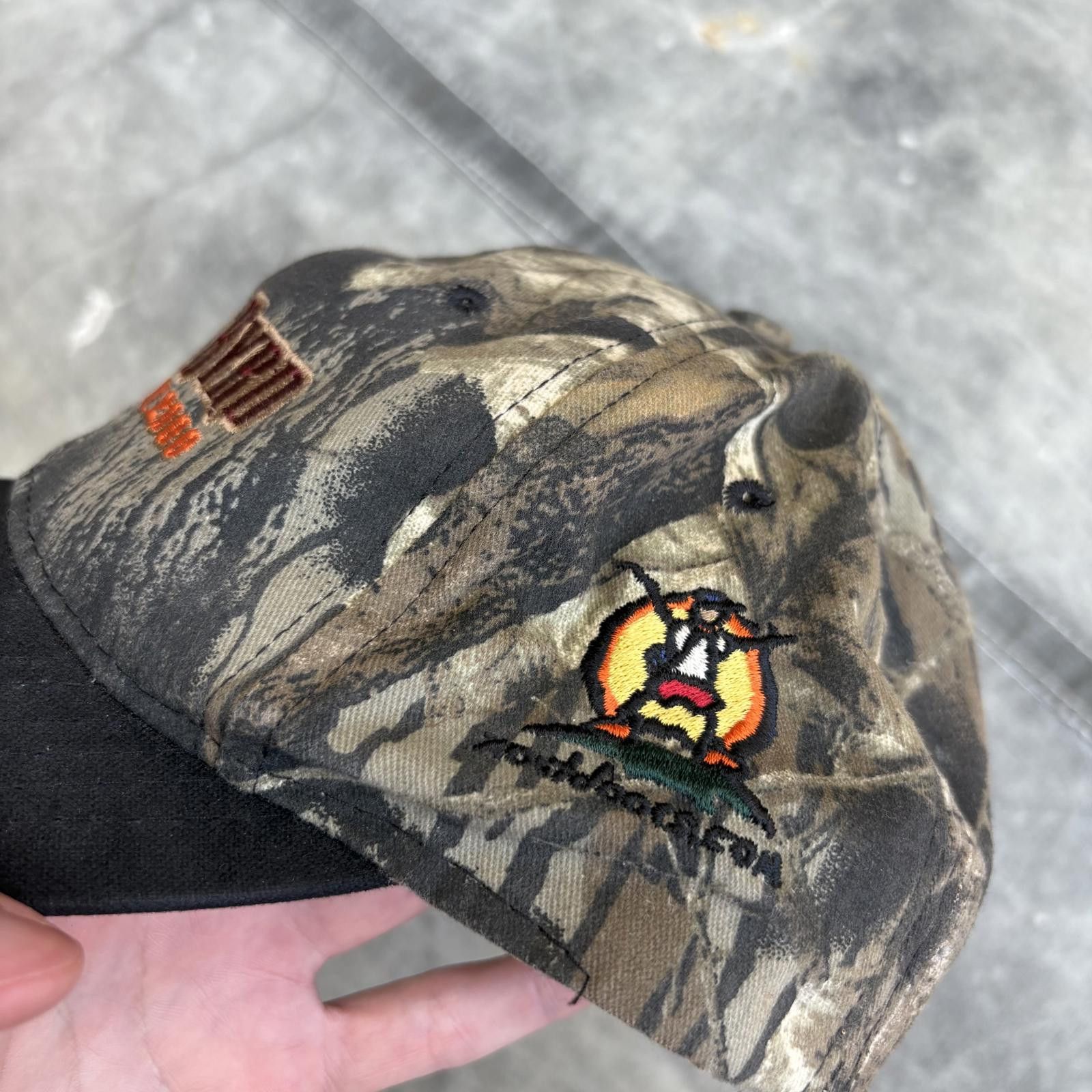 Mossy Oaks Vintage 90s Y2K Tracy Byrd Country Music Mossy Oak Camo Hat Size ONE SIZE - 3 Thumbnail