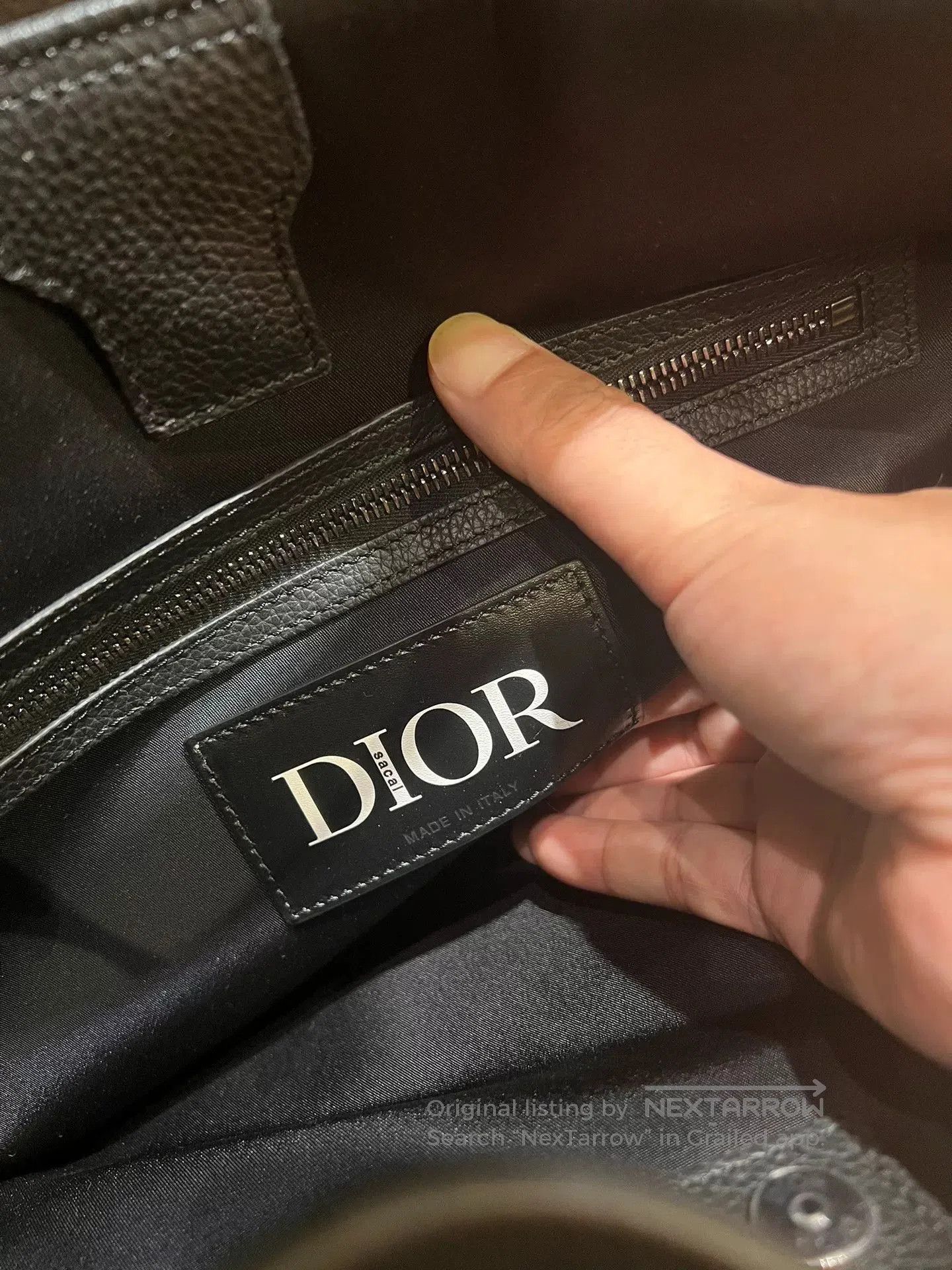Dior dior sacai saddle crossbody tote bag. Size ONE SIZE - 4 Thumbnail