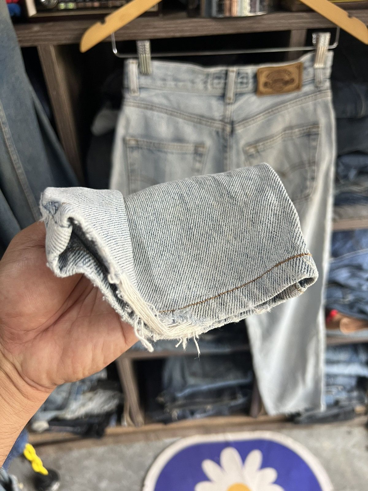 Levi's 🔥Vintage Levis Distressed Denim Size US 26 / EU 42 - 13 Thumbnail