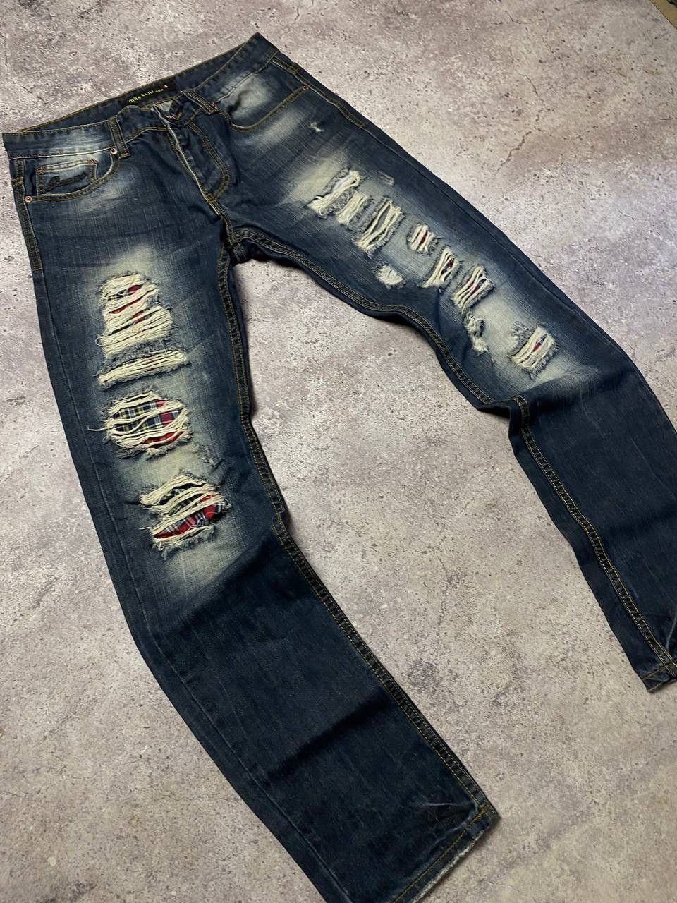 Japanese Brand × Vintage Vintage Max&Liu Pants Denim Junya Watanabe Vibe Y2k Size US 30 / EU 46 - 3 Thumbnail