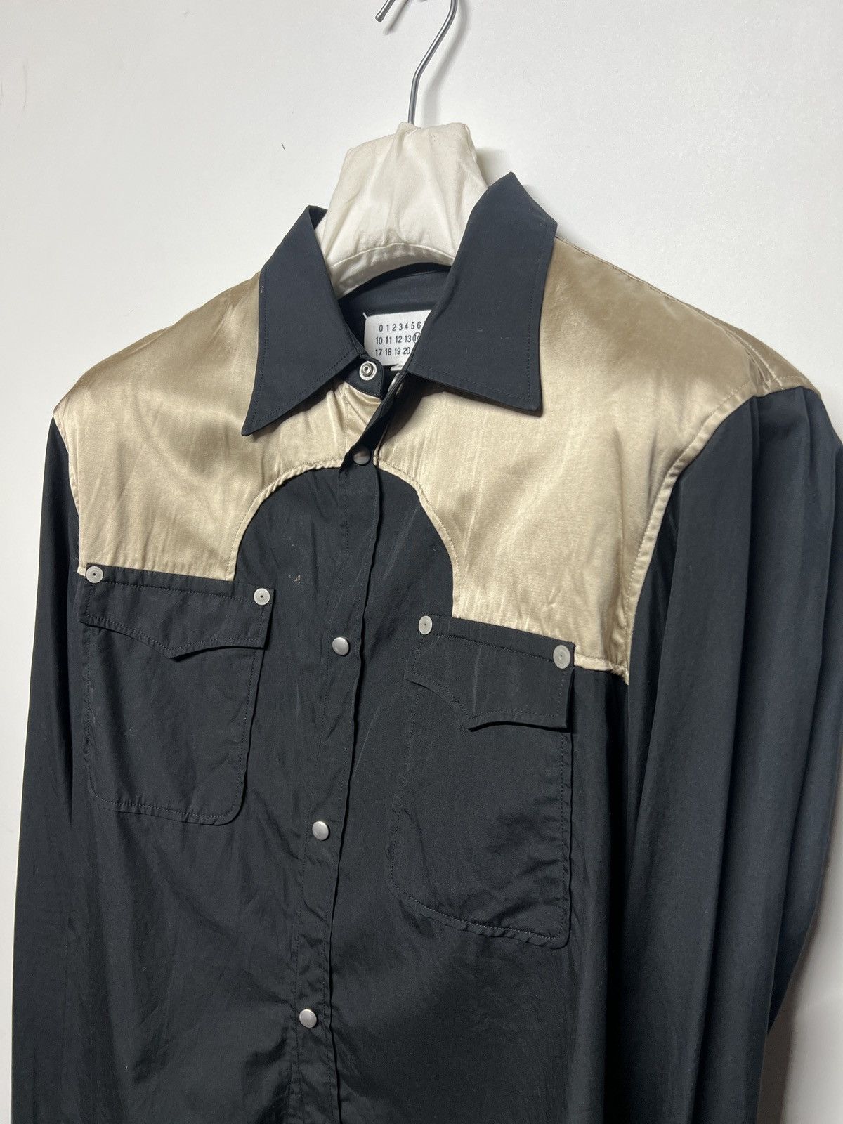 Maison Margiela Western viscose chest shirts Size US L / EU 52-54 / 3 - 2 Thumbnail