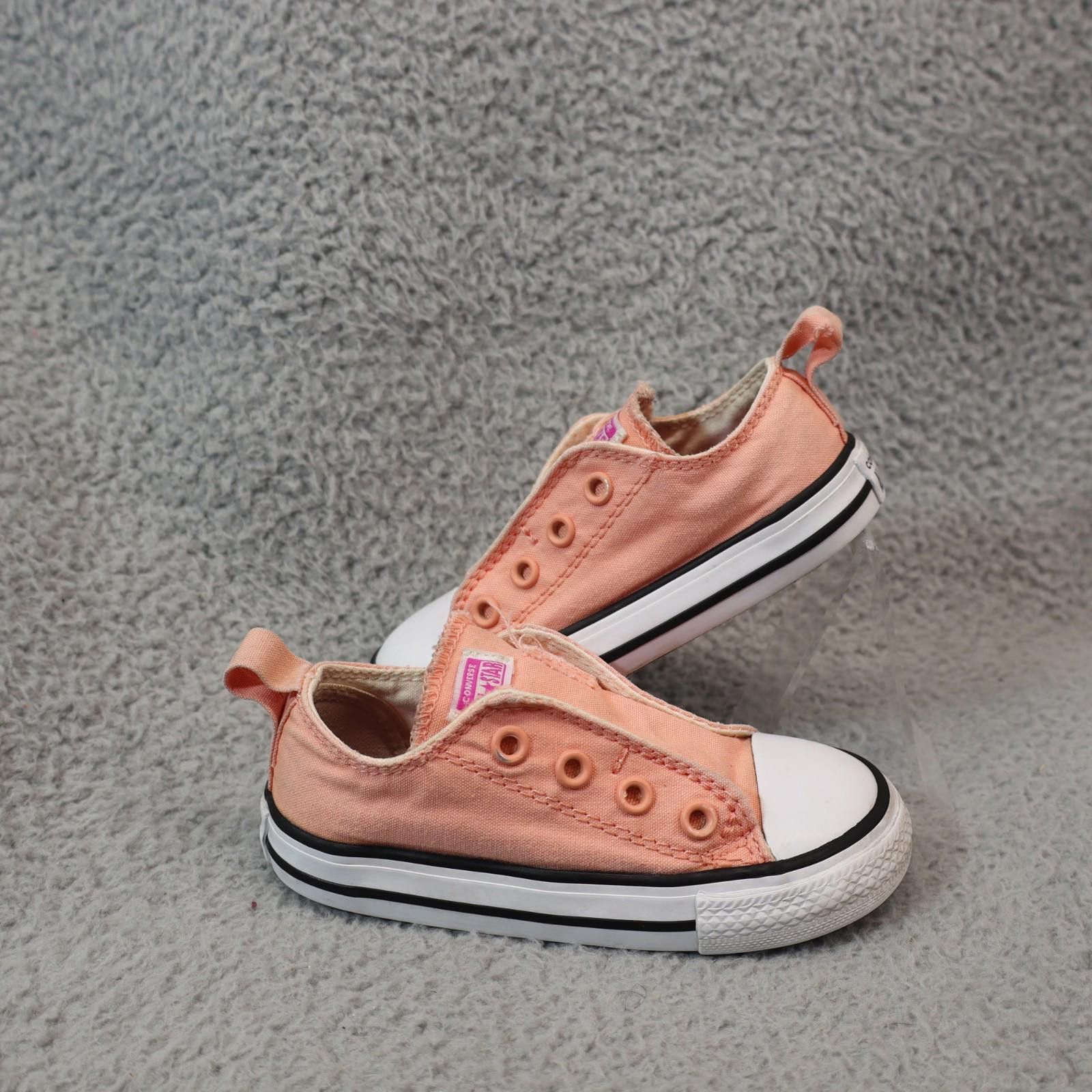 Converse Converse Low Top 7C US All Star Peach 760850F Slip Strap Size US 7 / EU 40 - 1 Thumbnail