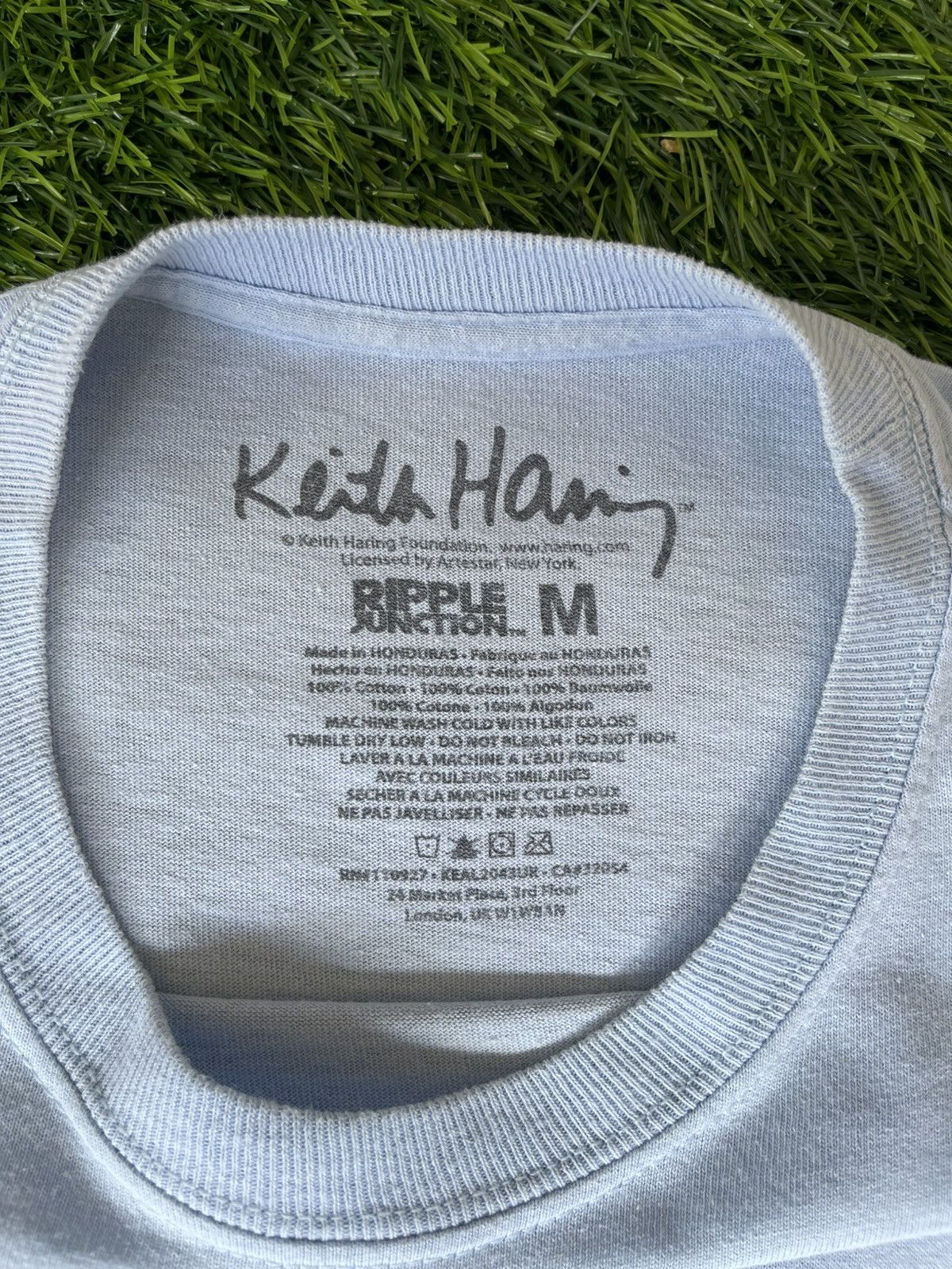 Keith Haring Hype🔥KEITH HERRING✖️Ripple Junction🔥PISA 89 LongSleeve Tshirt Size US M / EU 48-50 / 2 - 11 Thumbnail