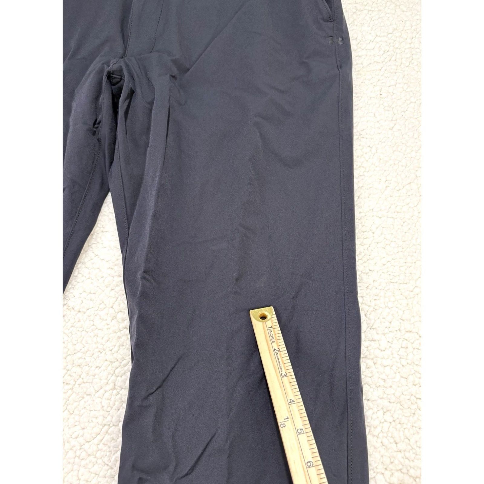 Under Armour Under Armour Mens Black Chino Golf Performance Stretch Straight Pants Size 40x32 Size US 40 / EU 56 - 4 Thumbnail