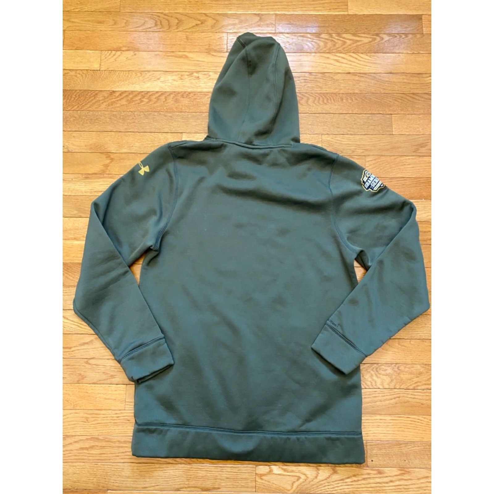 Under Armour Under Armour Hoodie Notre Dame Shamrock Series Men’s M Green Shirt Size US M / EU 48-50 / 2 - 2 Thumbnail
