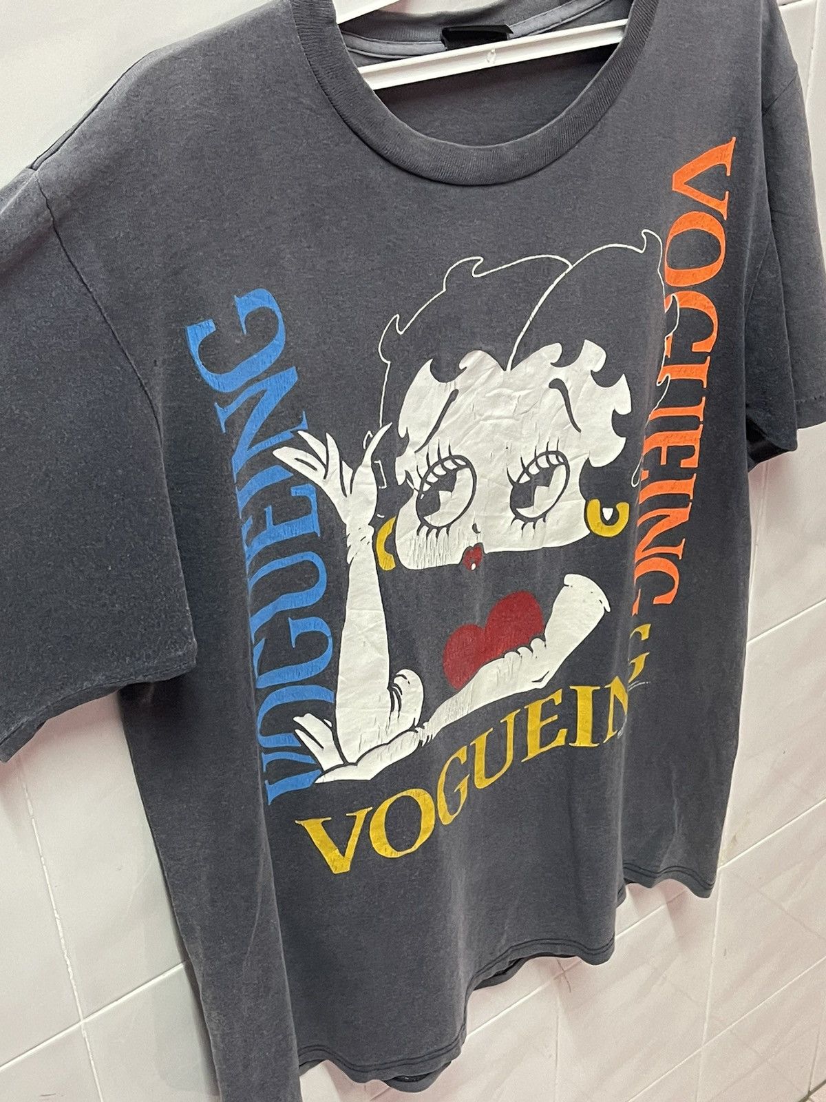 Changes Vintage 90s Sun Faded Betty Boop🔥🔥🔥 Size US XL / EU 56 / 4 - 8 Thumbnail