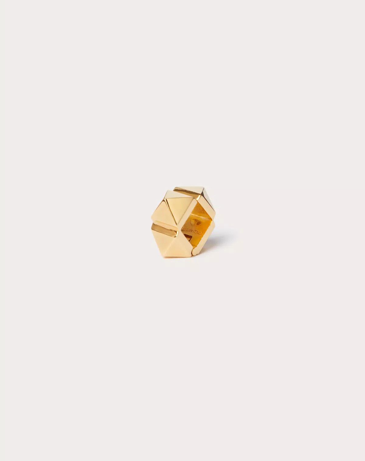Valentino oc11z0725 Size:OS/Rockstud Single Metal Earcuff in Golden Size ONE SIZE - 1 Thumbnail