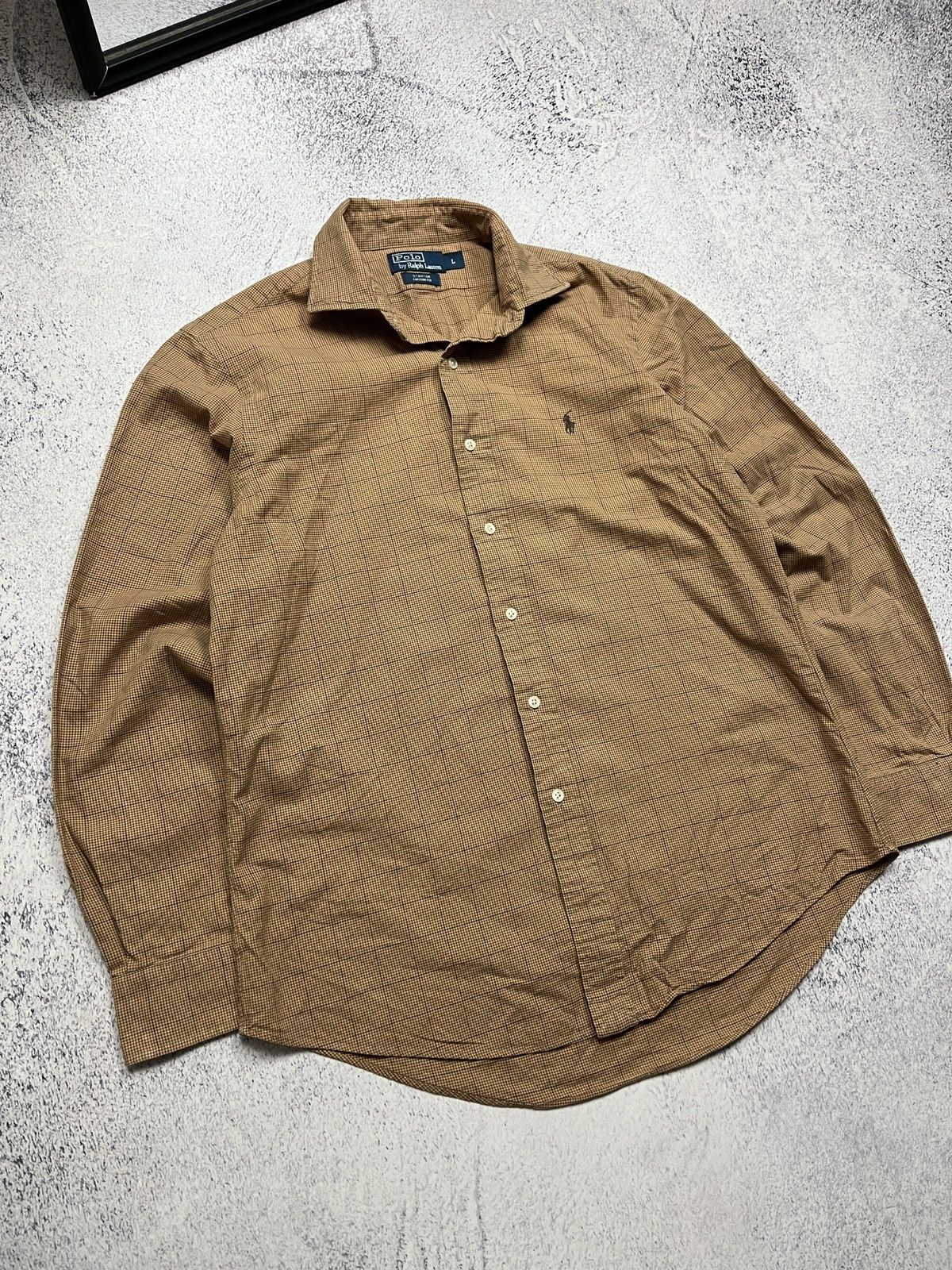 Polo Ralph Lauren Rare Vintage 90's Polo Ralph Lauren Shirt Old Money Style Size US L / EU 52-54 / 3 - 4 Thumbnail