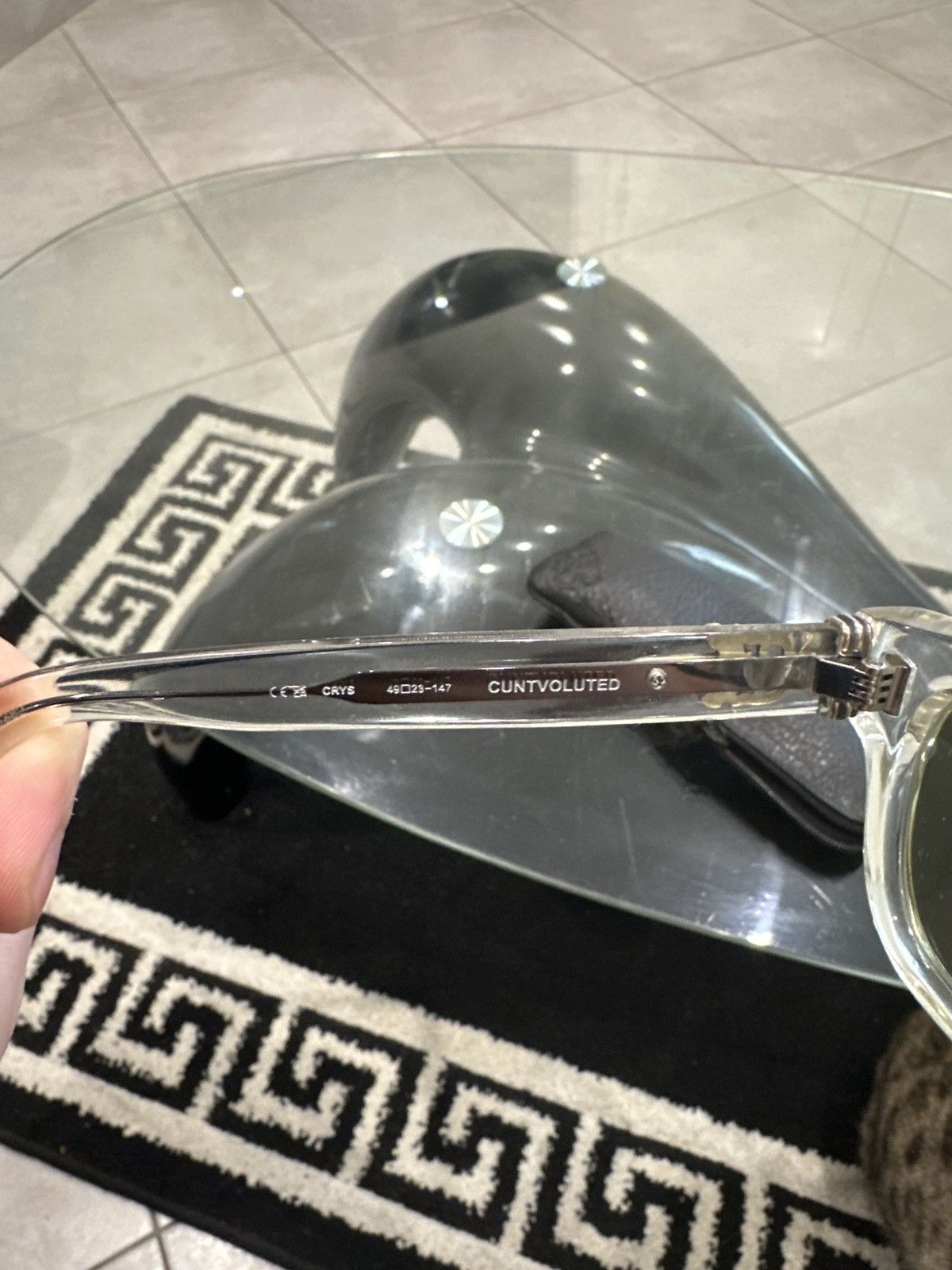 Chrome Hearts Sunglass Chrome Hearts Size ONE SIZE - 5 Thumbnail