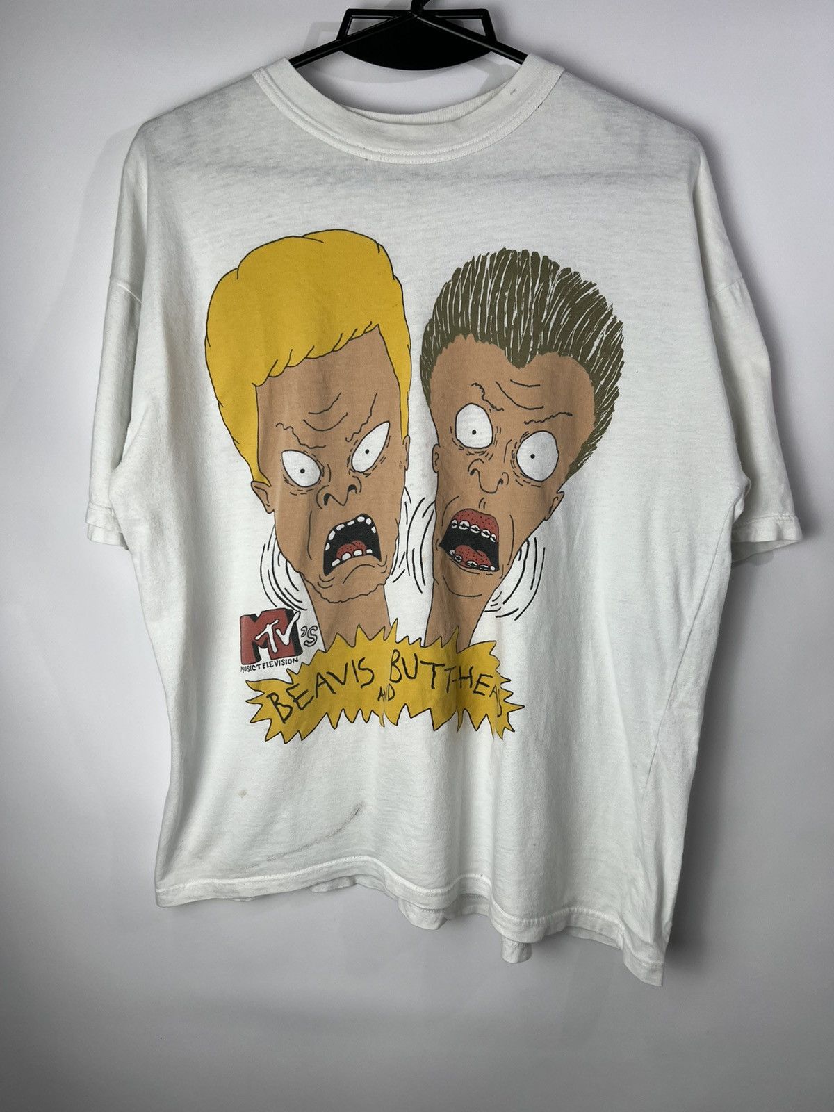 BEAVIS AND BUTT-HEAD 90s vintage tee XL 90年代 Beavis and Butt