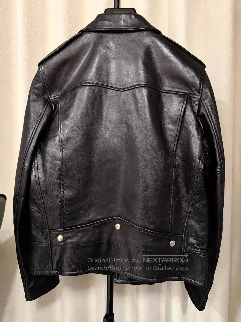Saint Laurent Paris Saint Laurent Paris Motorcycle Leather Jacket Size US M / EU 48-50 / 2 - 3 Thumbnail