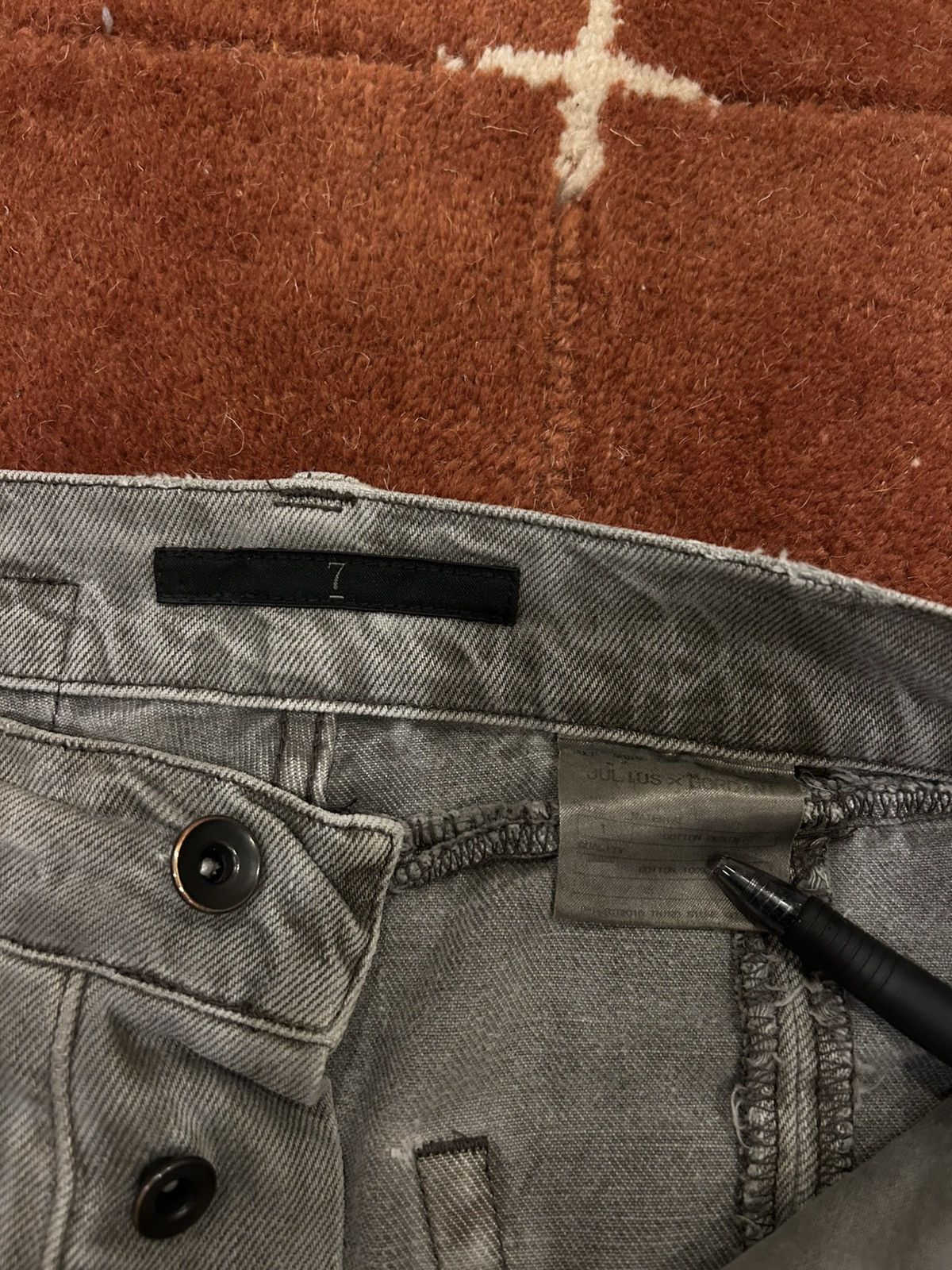Julius JULIUS_7 SS10 SPIRAL TWISTED SEAM DENIM Size US 32 / EU 48 - 8 Thumbnail