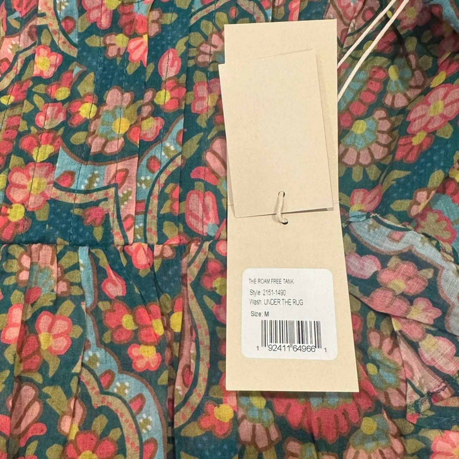 MOTHER MOTHER The Roam Free Floral Cotton Camisole - Under the Rug Size M / US 6-8 / IT 42-44 - 5 Thumbnail