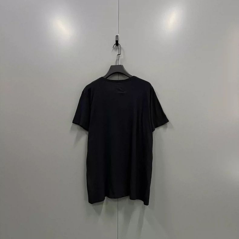 Greg Lauren greg laurenBlack distressed printed short sleeved shirt 250 Size US M / EU 48-50 / 2 - 2 Thumbnail