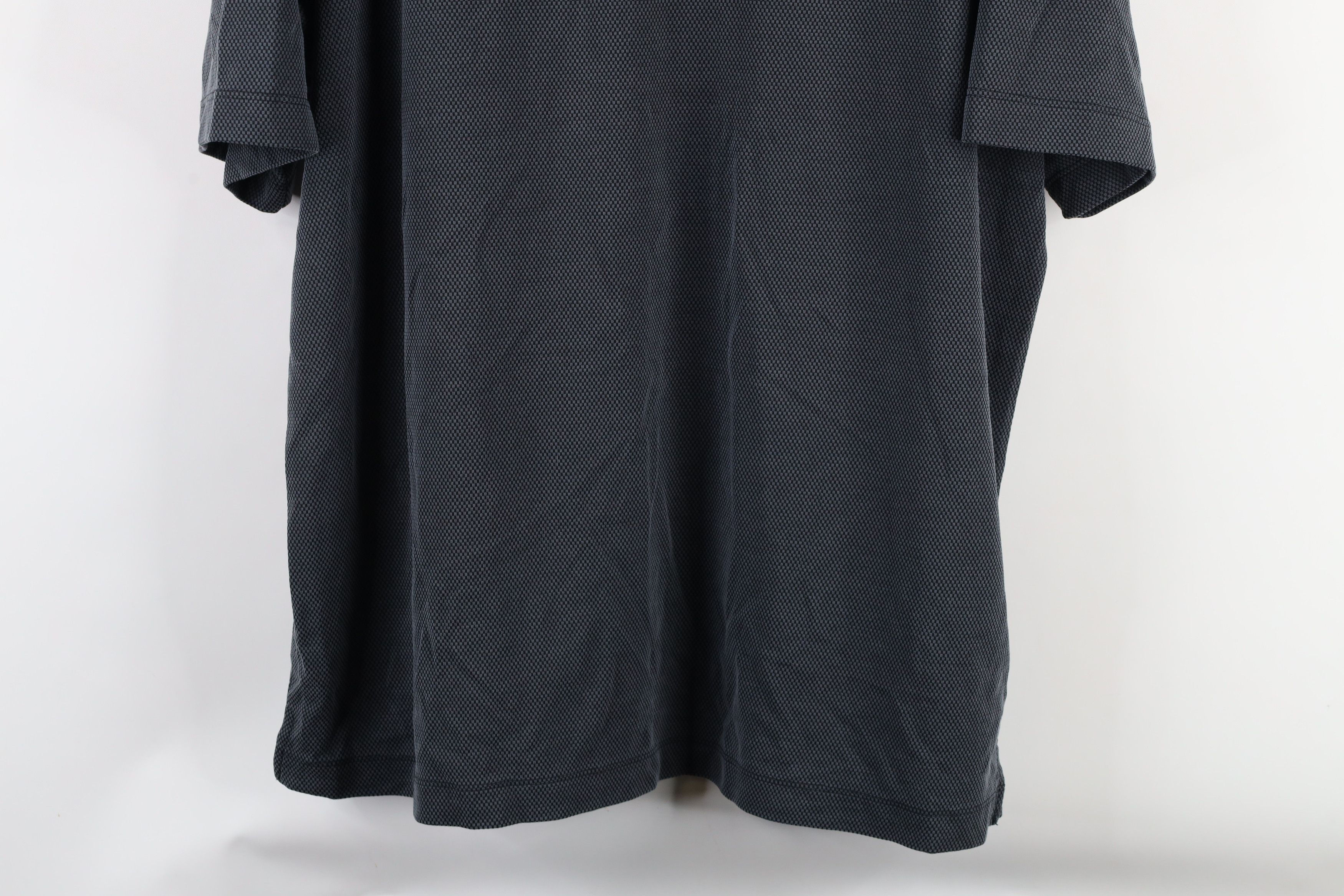 Tommy Bahama × Vintage Vintage Tommy Bahama Waffle Knit Golf Polo Shirt Gray Size US XL / EU 56 / 4 - 3 Thumbnail