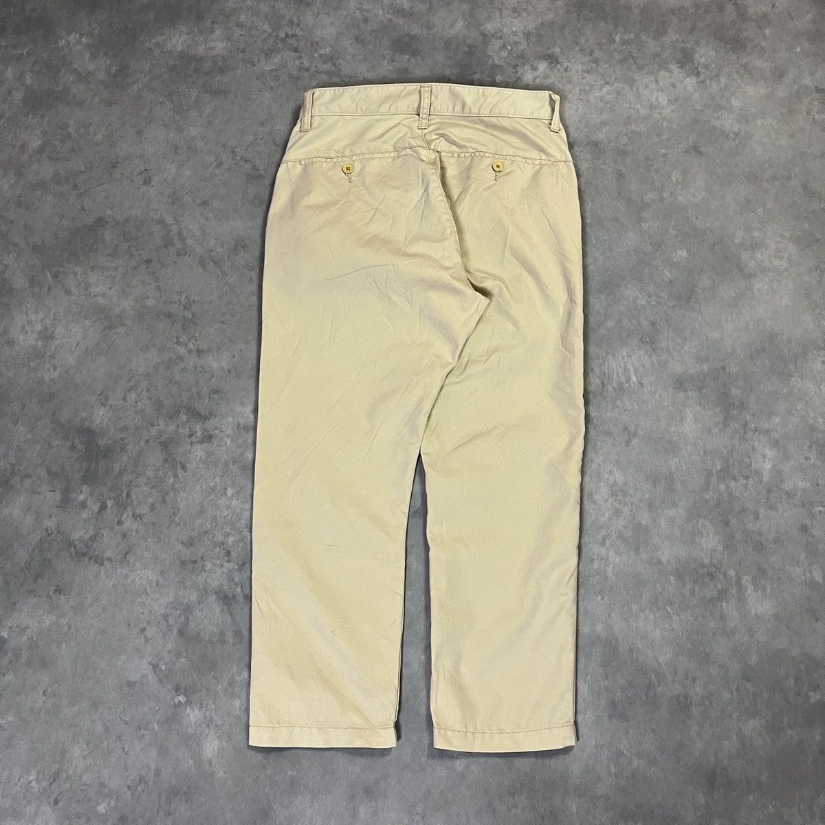 semanticdesign SEMANTIC DESIGN JAPANESE BASIC KHAKI CHINO PANTS ARCHIVE Size US 27 - 6 Thumbnail