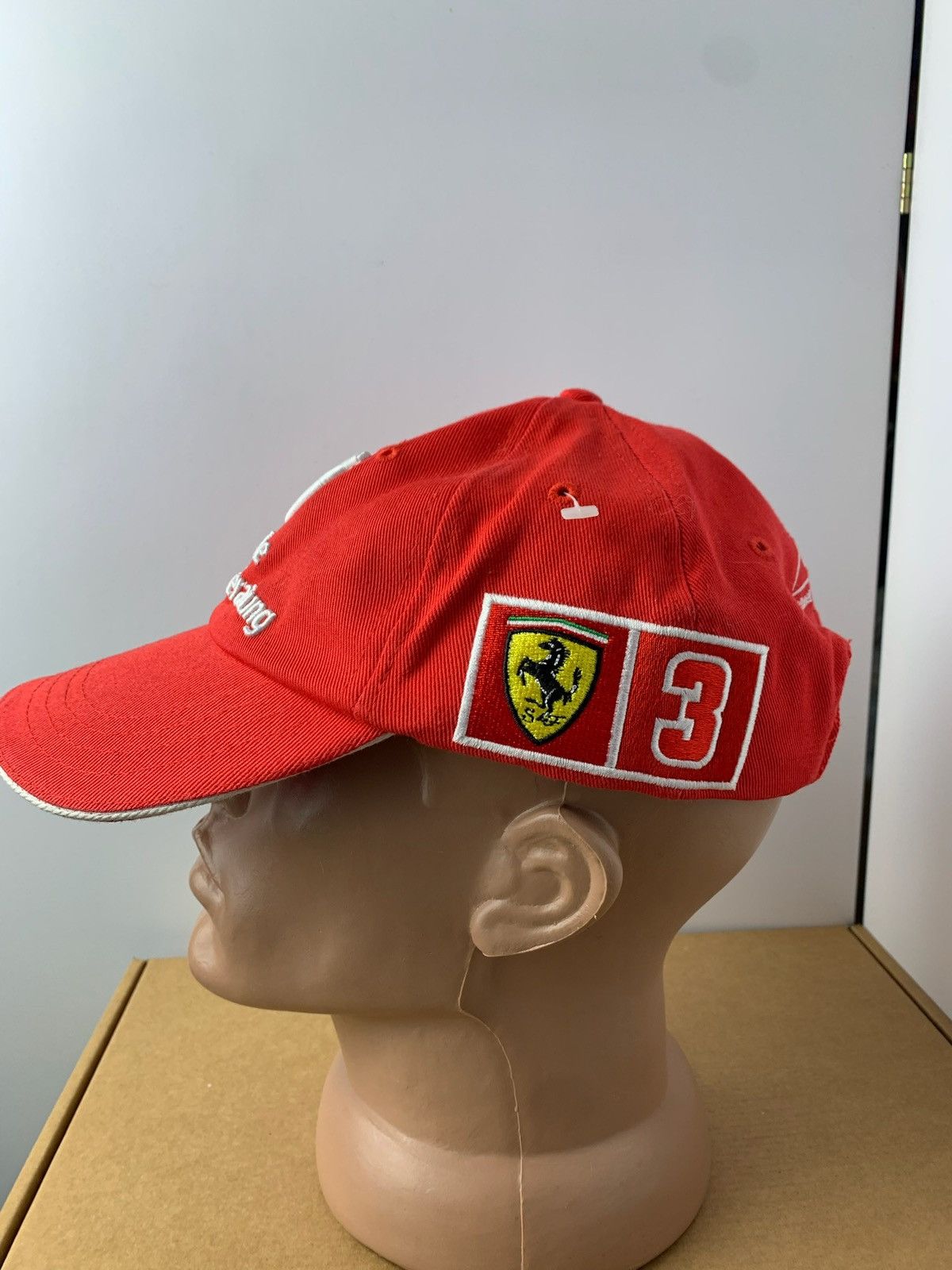 Ferrari × Vintage Vintage Racing Ferrari Michael Schumacher cap red Size ONE SIZE - 2 Thumbnail