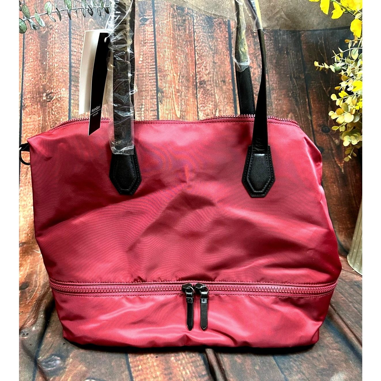 Other Mondani New York Weekender - Maroon - XL Size ONE SIZE - 3 Thumbnail