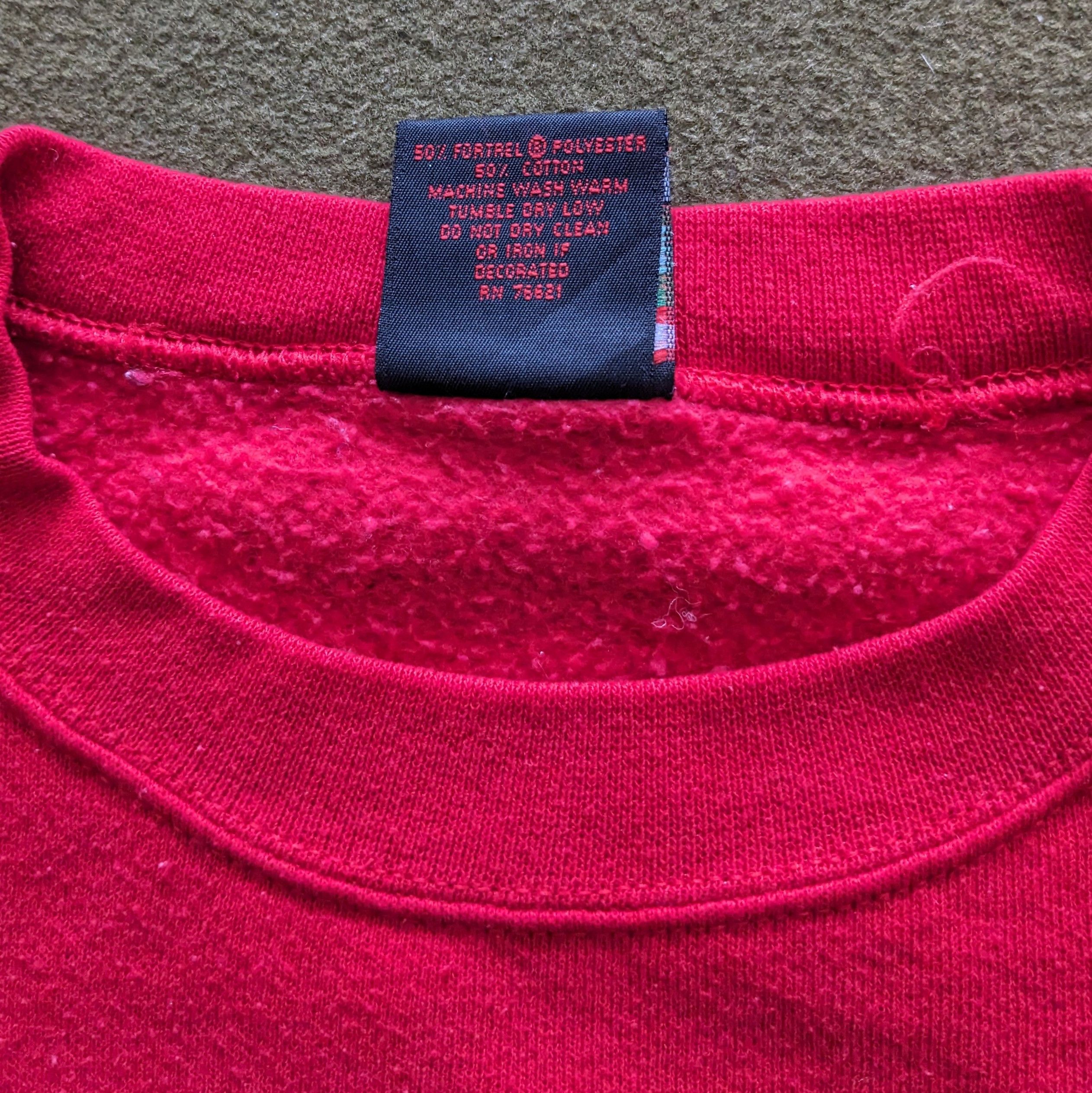 Other Vintage University WISCONSIN BADGERS Crewneck Sweatshirt Size US L / EU 52-54 / 3 - 6 Thumbnail
