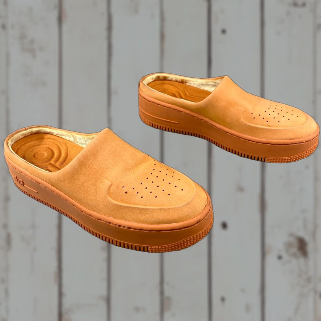 Nike Nike Air Force 1 Lover XX Slip On Mules Cinder Orange AO1523-800 Womens Size 6.5 Size ONE SIZE - 1 Thumbnail