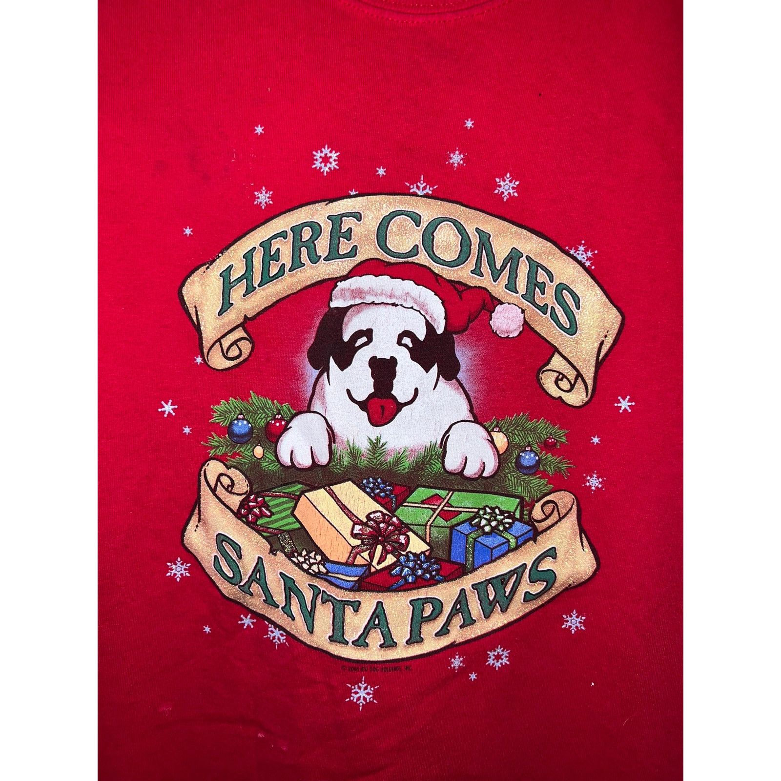Big Dogs Vintage Big Dogs Christmas Shirt Here Comes Santa Tee Large Size US L / EU 52-54 / 3 - 2 Thumbnail