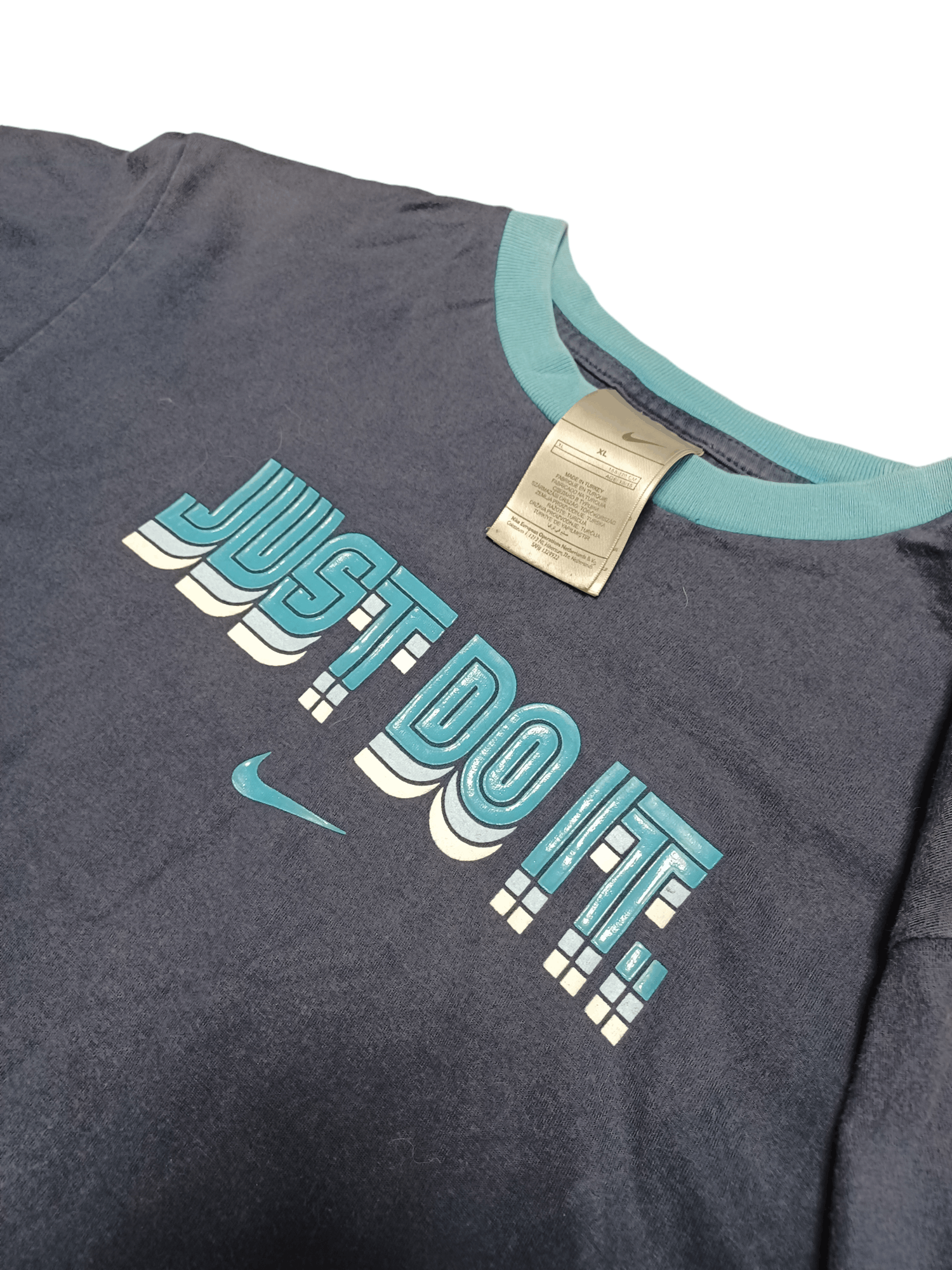 Nike 90S VINTAGE JUST DO IT NIKE BOGLOGO TEE Size US M / EU 48-50 / 2 - 3 Thumbnail