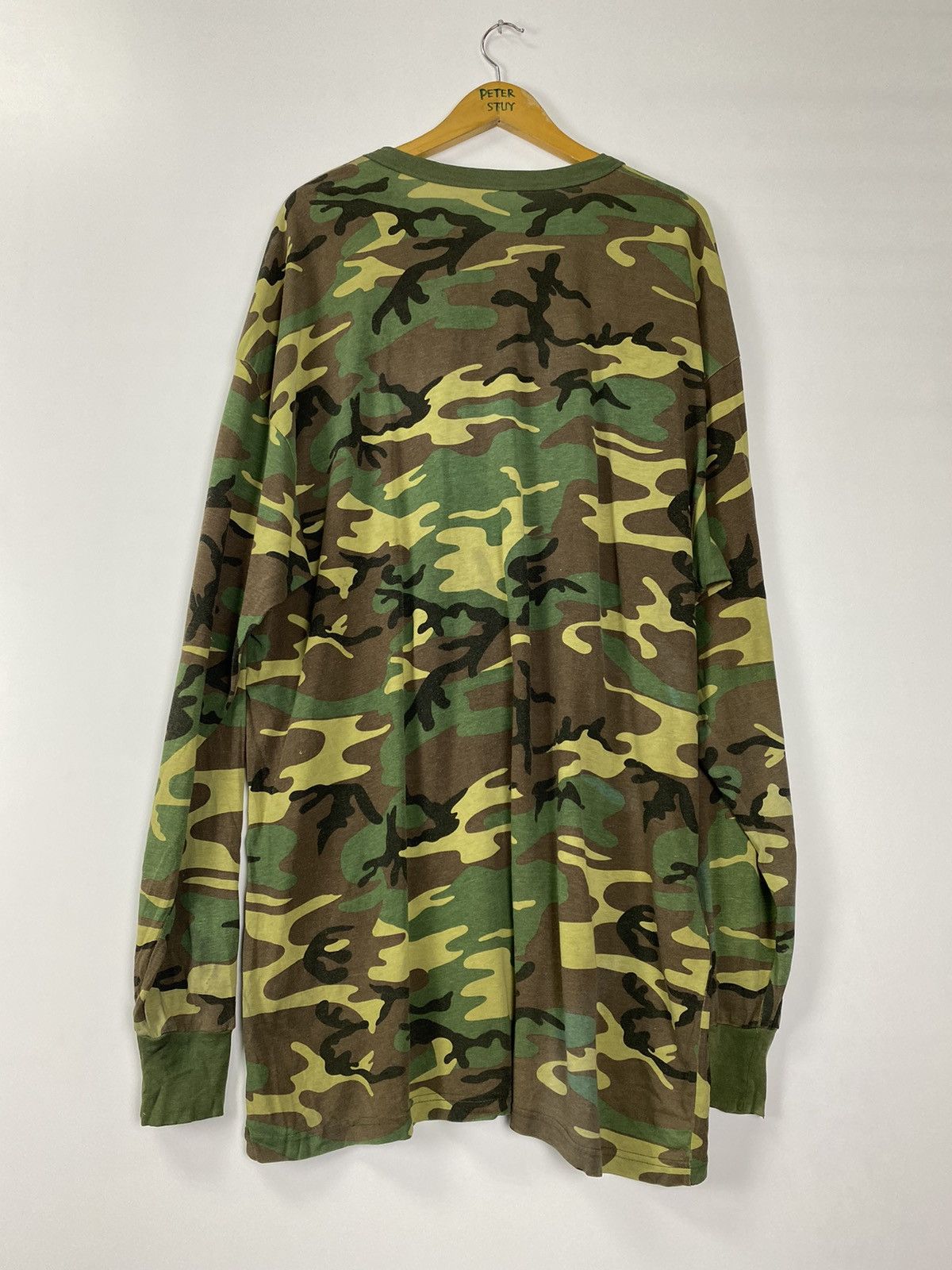 Vintage Vintage Army Long Sleeve Shirt Size US XL / EU 56 / 4 - 10 Thumbnail
