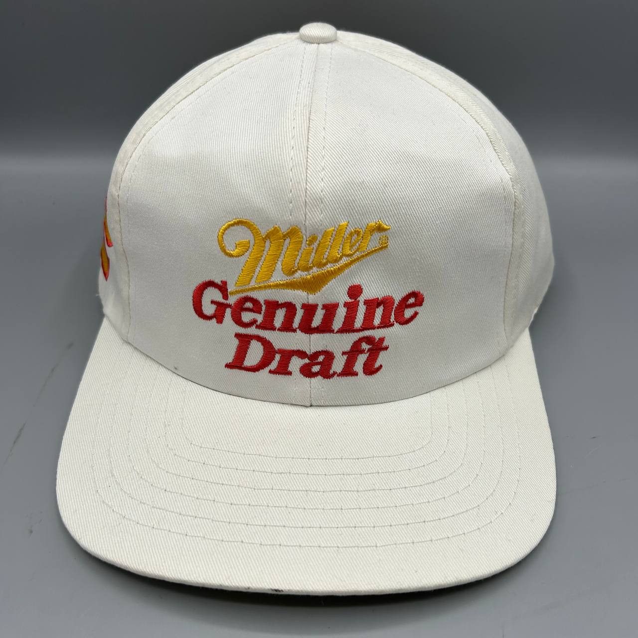 Other Vintage Nascar Miller Genuine Draft Hat Men Rusty Snap Back Size ONE SIZE - 1 Thumbnail