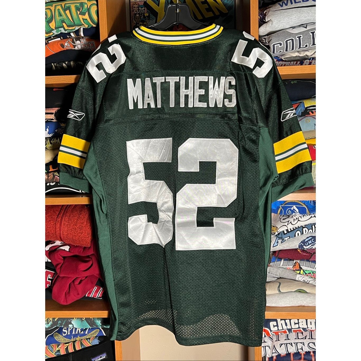 Reebok Reebok On Field NFL Greenbay Packers Mathews Stitched Jersey Size US M / EU 48-50 / 2 - 3 Thumbnail