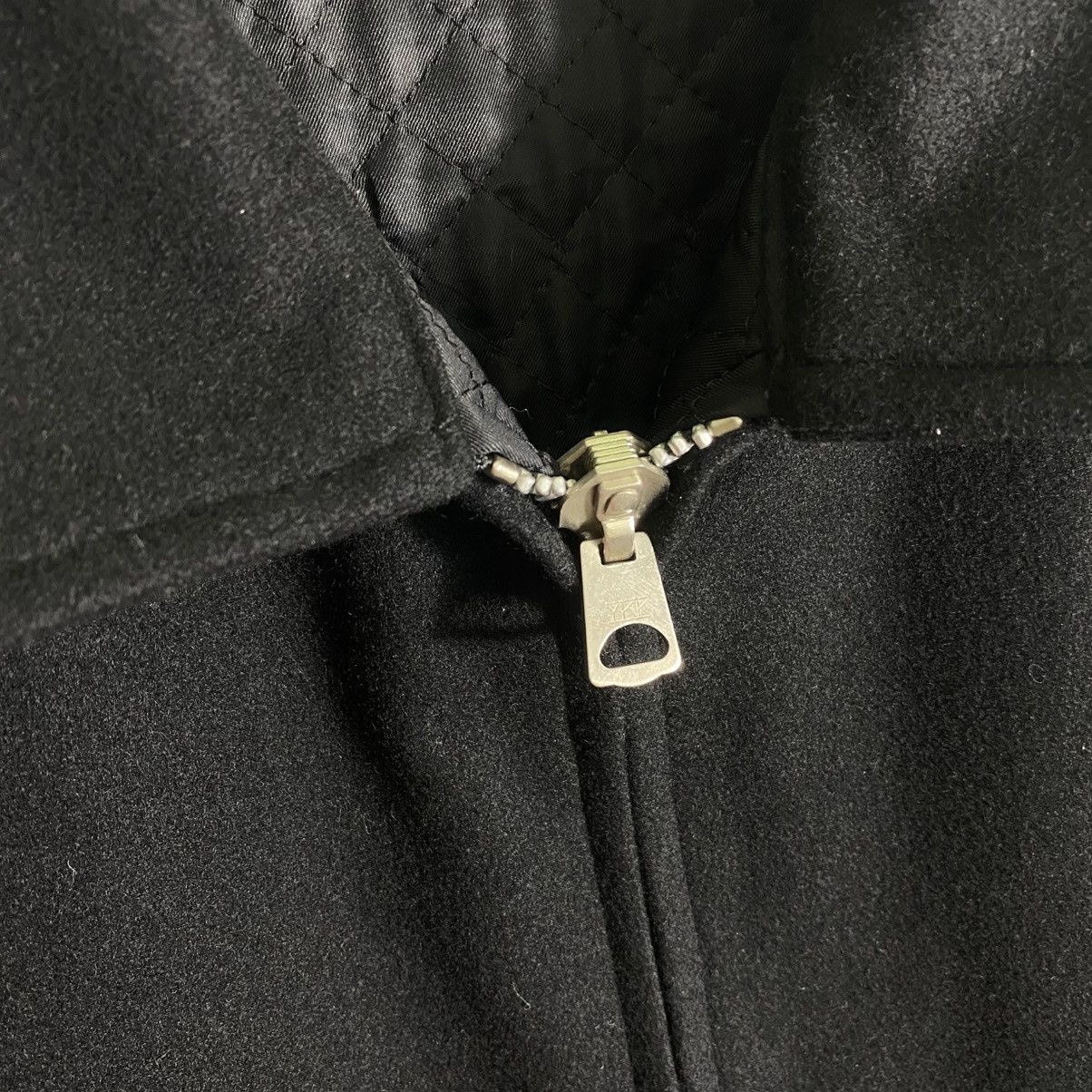 Vintage × Y's for Men × Yohji Yamamoto Vintage Ys For Men Yohji Yamamoto Reversible Wool Zipper Size US L / EU 52-54 / 3 - 11 Thumbnail