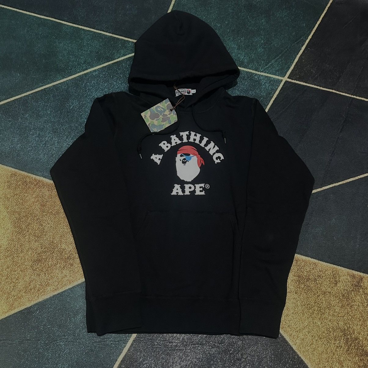 Bape Bape Pirares College Hoodie Size US L / EU 52-54 / 3 - 1 Thumbnail