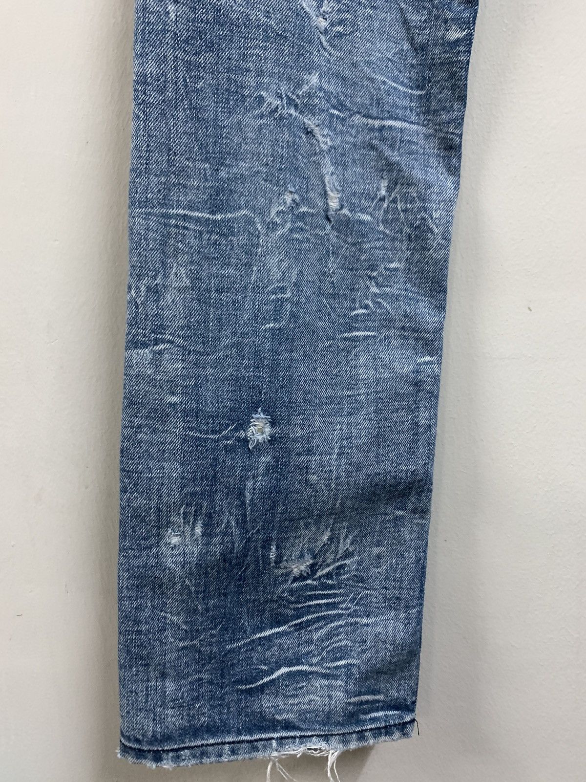 Diesel Made in Italy Punk Distressed Diesel Safado Jeans Size US 34 / EU 50 - 15 Thumbnail
