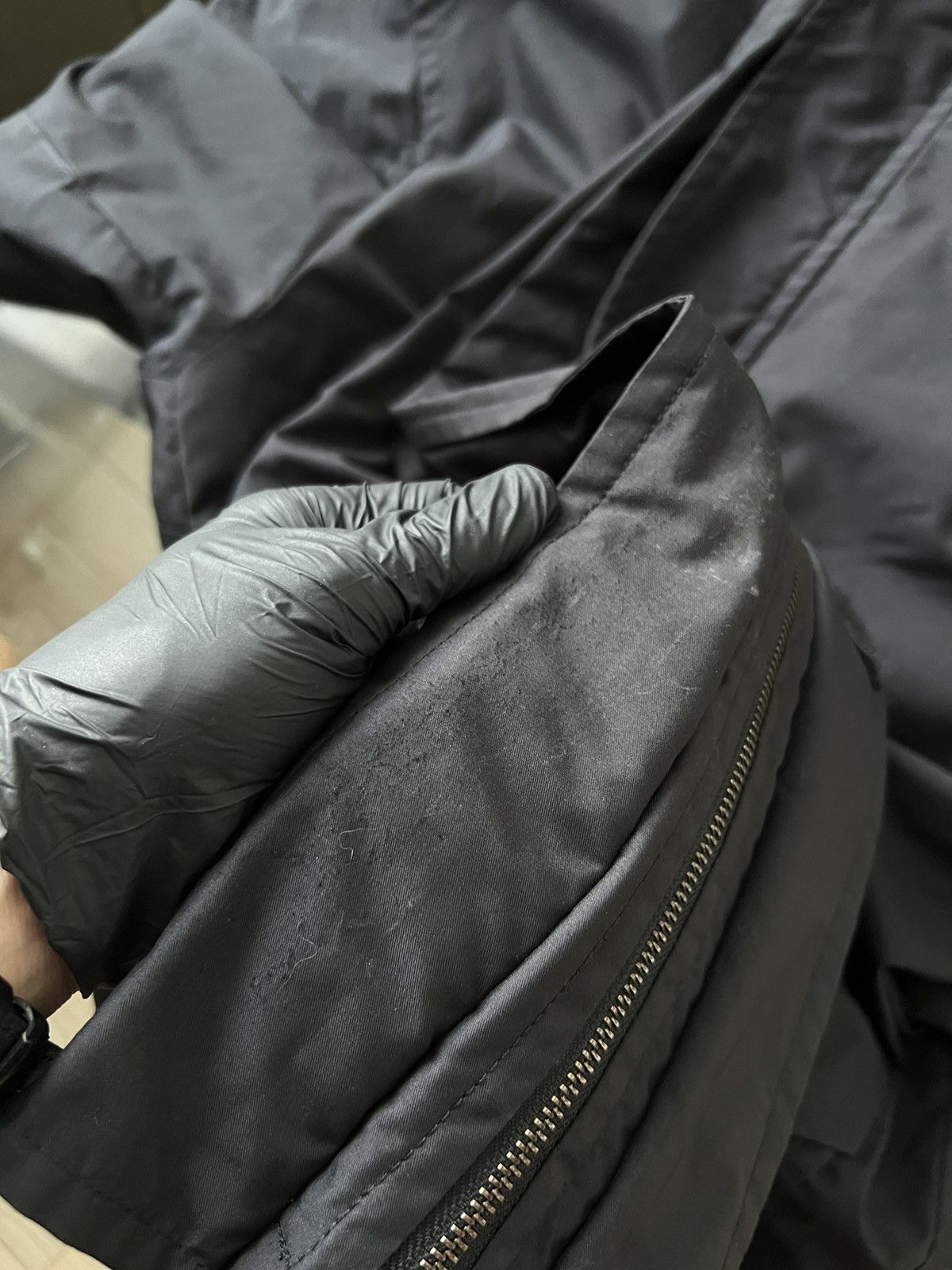 Vintage × Yves Saint Laurent Yves Saint Laurent Jacket Parka Pockets Mens Full Zip Size US L / EU 52-54 / 3 - 15 Thumbnail