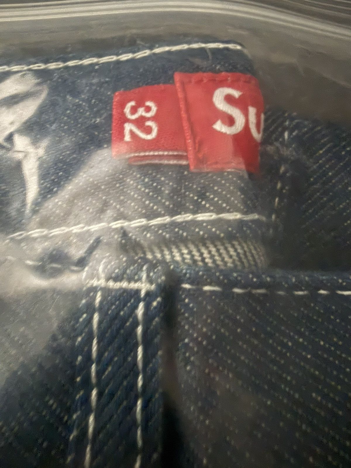 Supreme Supreme Smurfs Blue Denim Jean Size US 32 / EU 48 - 4 Thumbnail