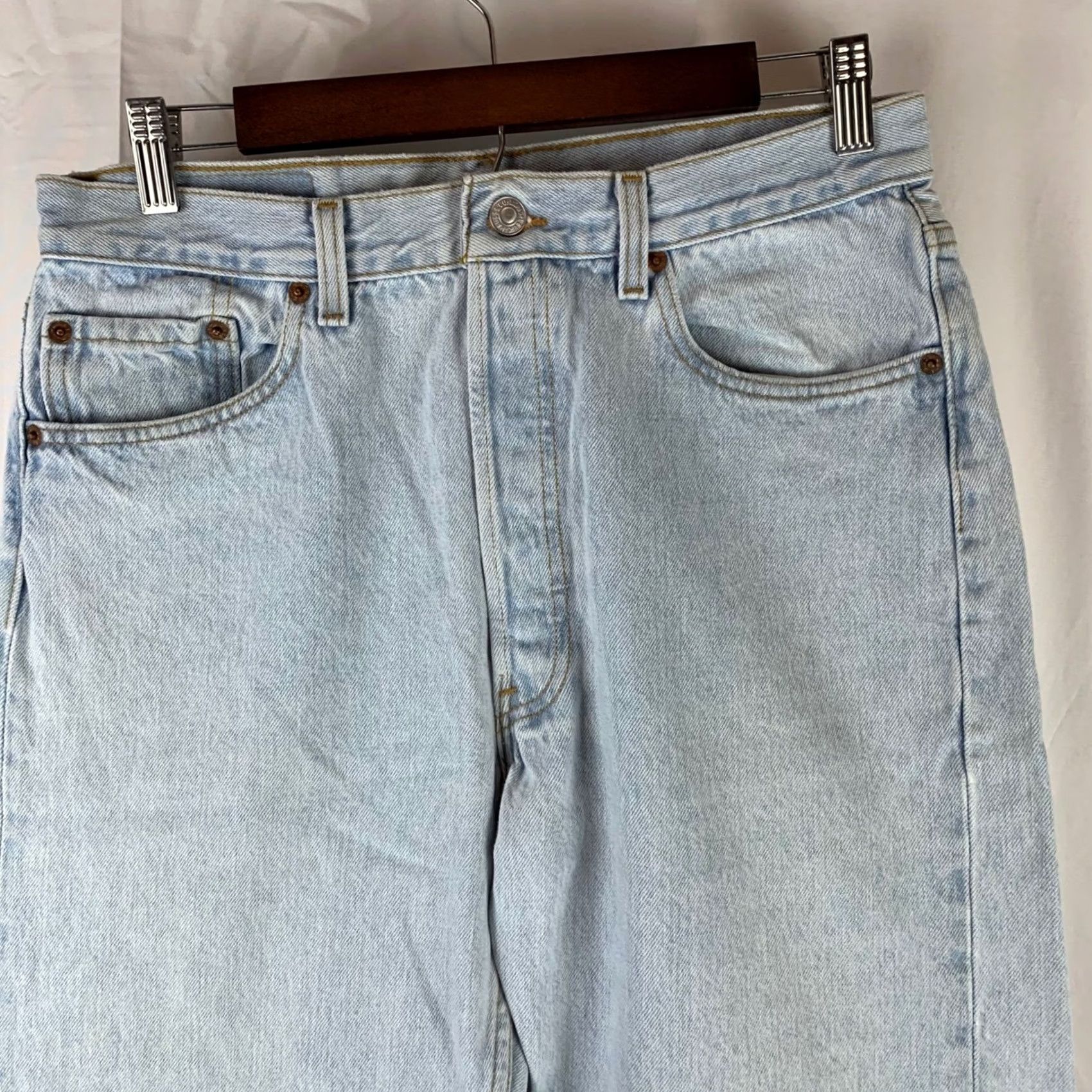 Levi's Vintage Levi's 501 XX Jeans Light Blue - 32" Inseam - 5-Pocket Design Size US 32 / EU 48 - 2 Thumbnail
