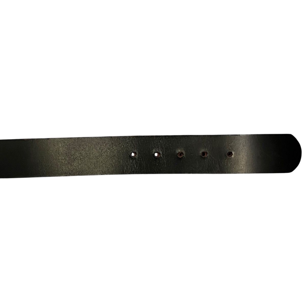 Chrome Hearts Chrome Hearts SCRLREC Leather Belt – Rectangle Scroll Buckle Size 34 - 9 Thumbnail