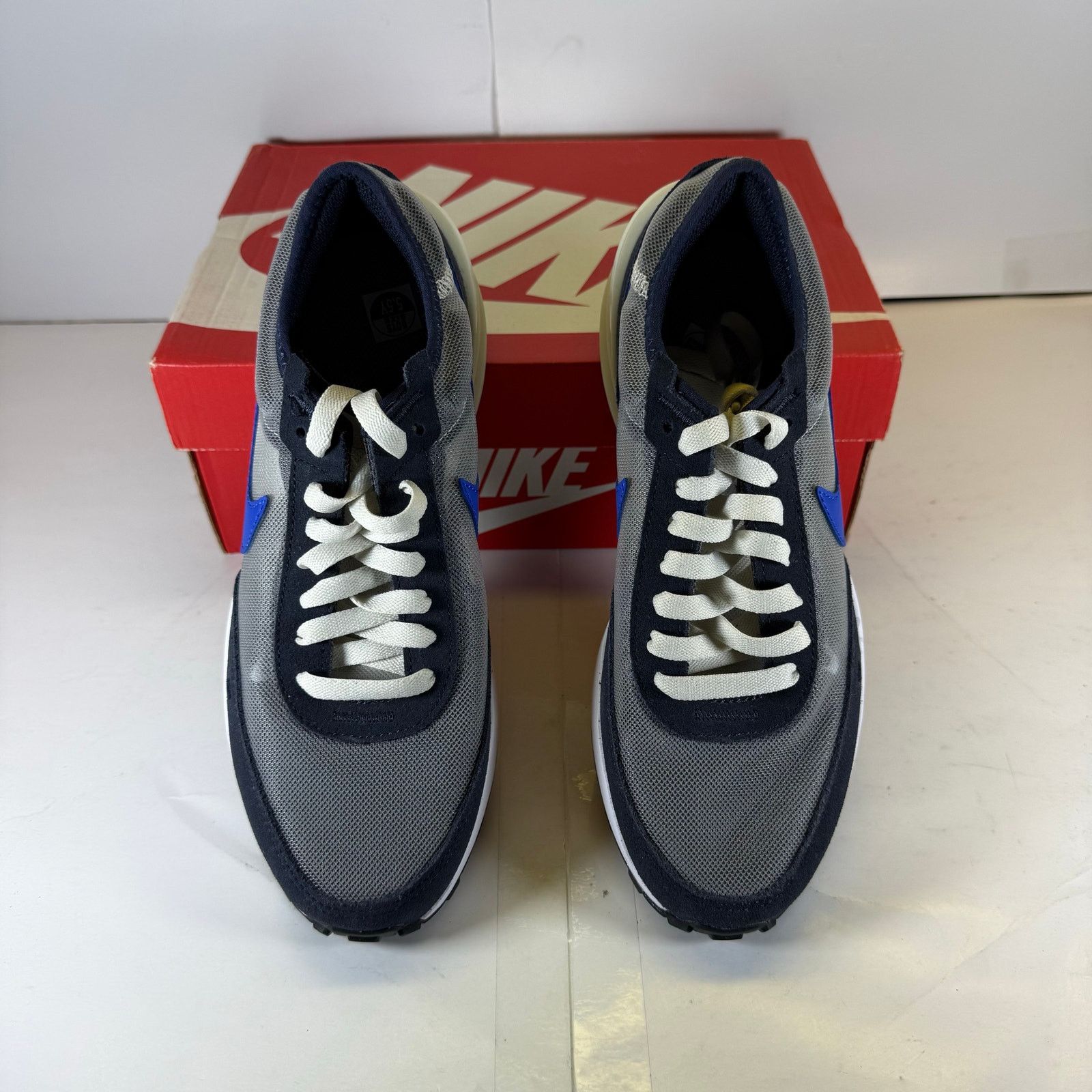 Nike Nike Waffle One (GS) Black/Blue DC0481-005 Size 5.5 Youth Size US 5.5 / IT 35.5 - 4 Thumbnail