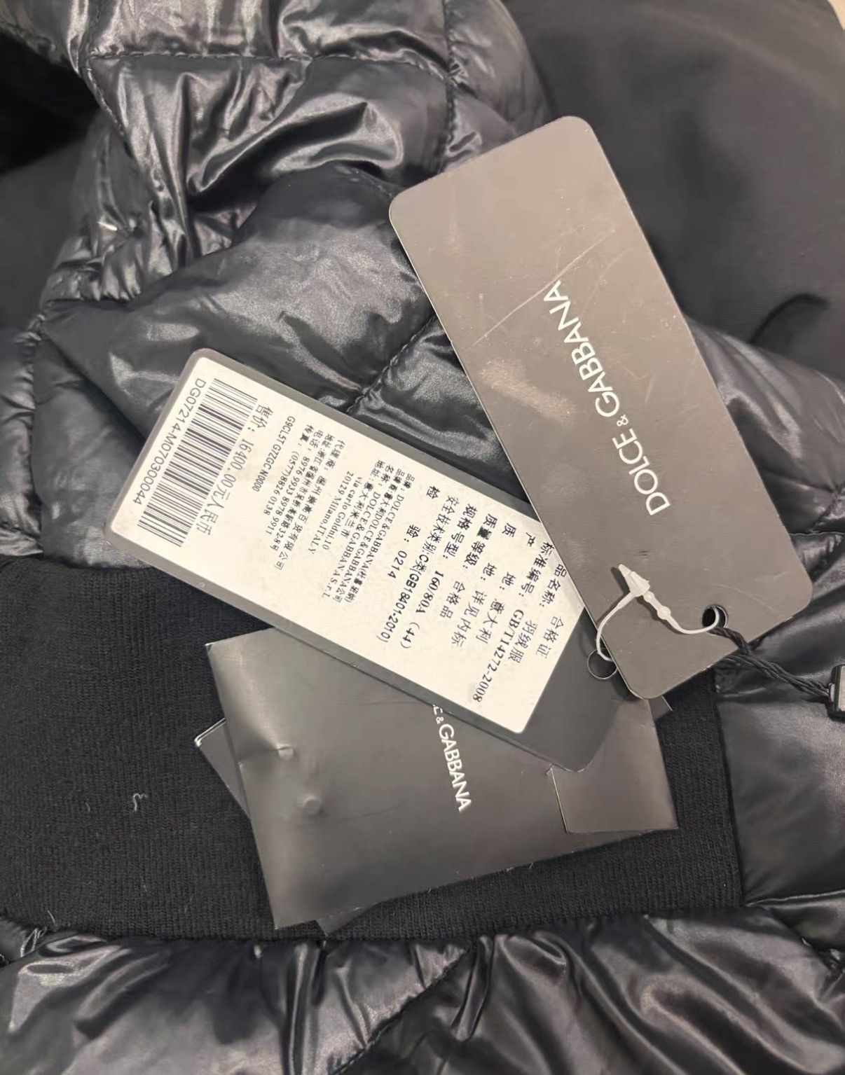 Dolce & Gabbana Dolce & Gabbana Mainline Down Jacket J2 Size US S / EU 44-46 / 1 - 8 Thumbnail