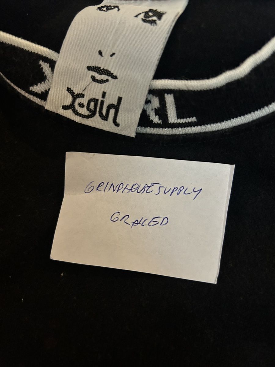 Vintage × X-Girl Collar Logo Pocket T-Shirt Size S / US 4 / IT 40 - 9 Thumbnail