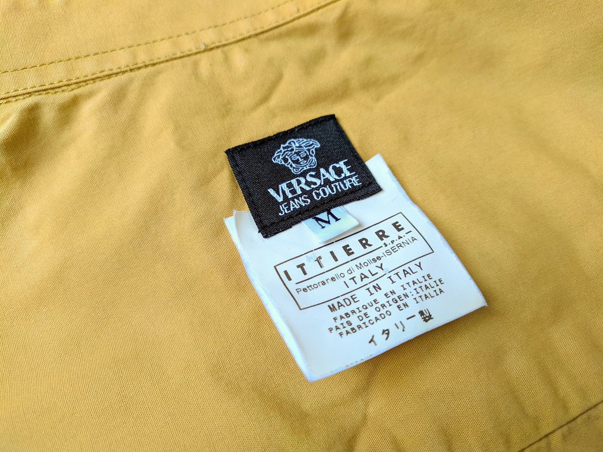 Versace × Versace Jeans Couture × Vintage Versace jeans couture dress shirt mens light brown italy Size US M / EU 48-50 / 2 - 3 Thumbnail