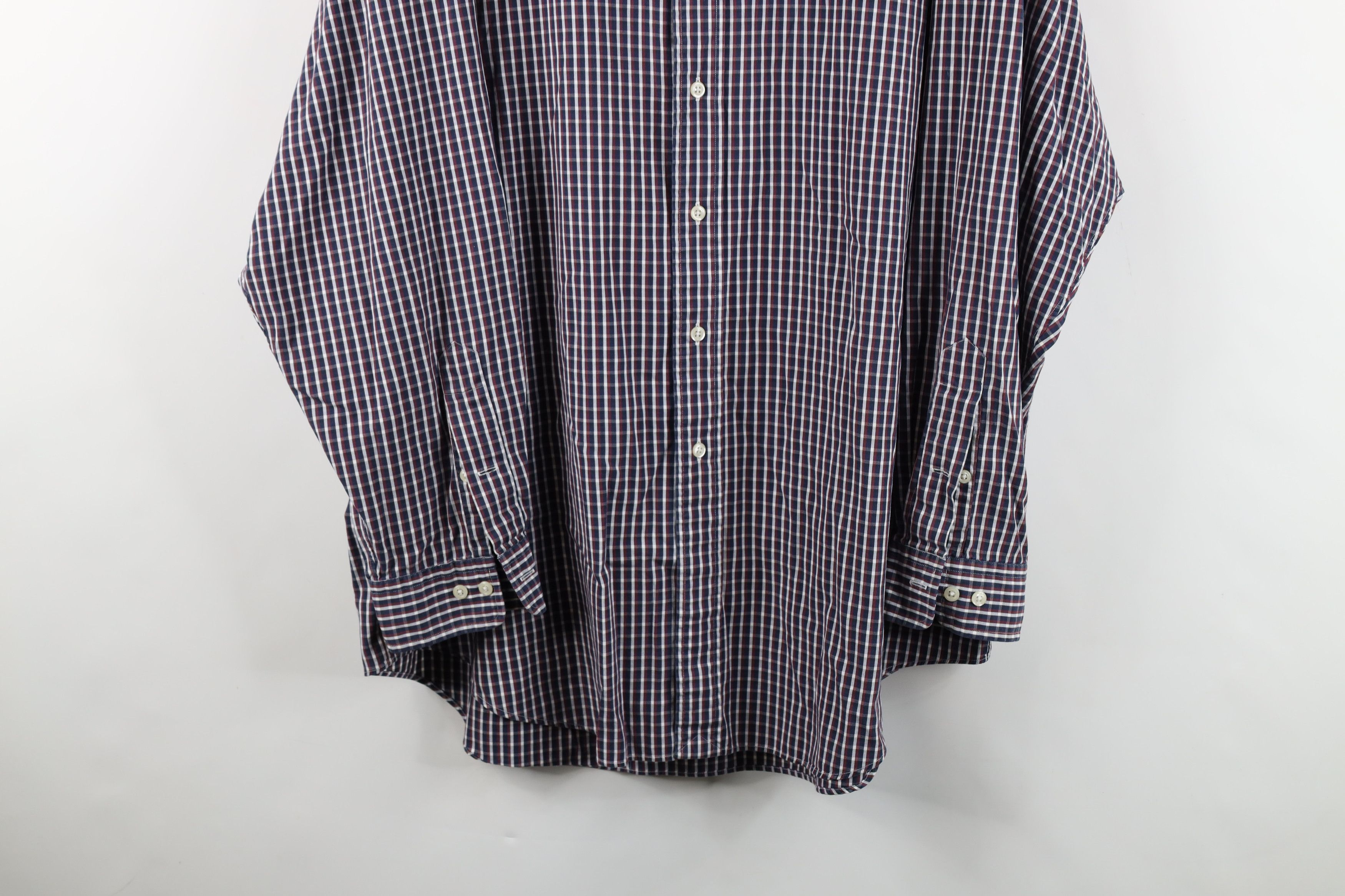 Polo Ralph Lauren Vintage 90s Ralph Lauren Oxford Button Down Shirt Plaid Size US M / EU 48-50 / 2 - 3 Thumbnail