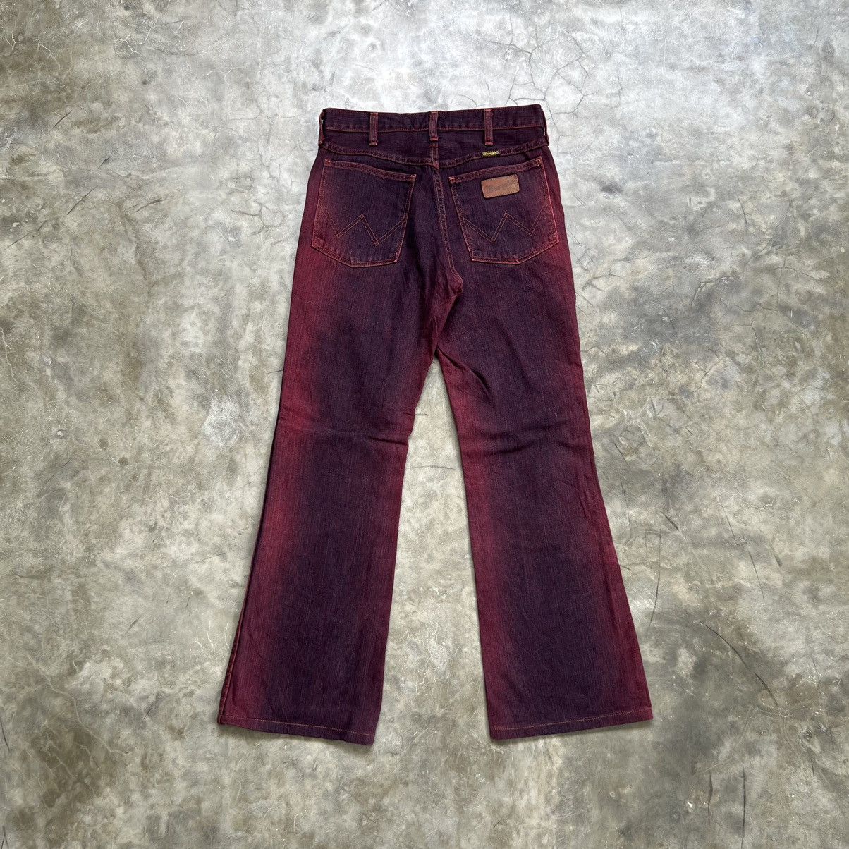 Wrangler Vintage Wrangler Distressed Flare Jeans Size US 29 - 2 Thumbnail