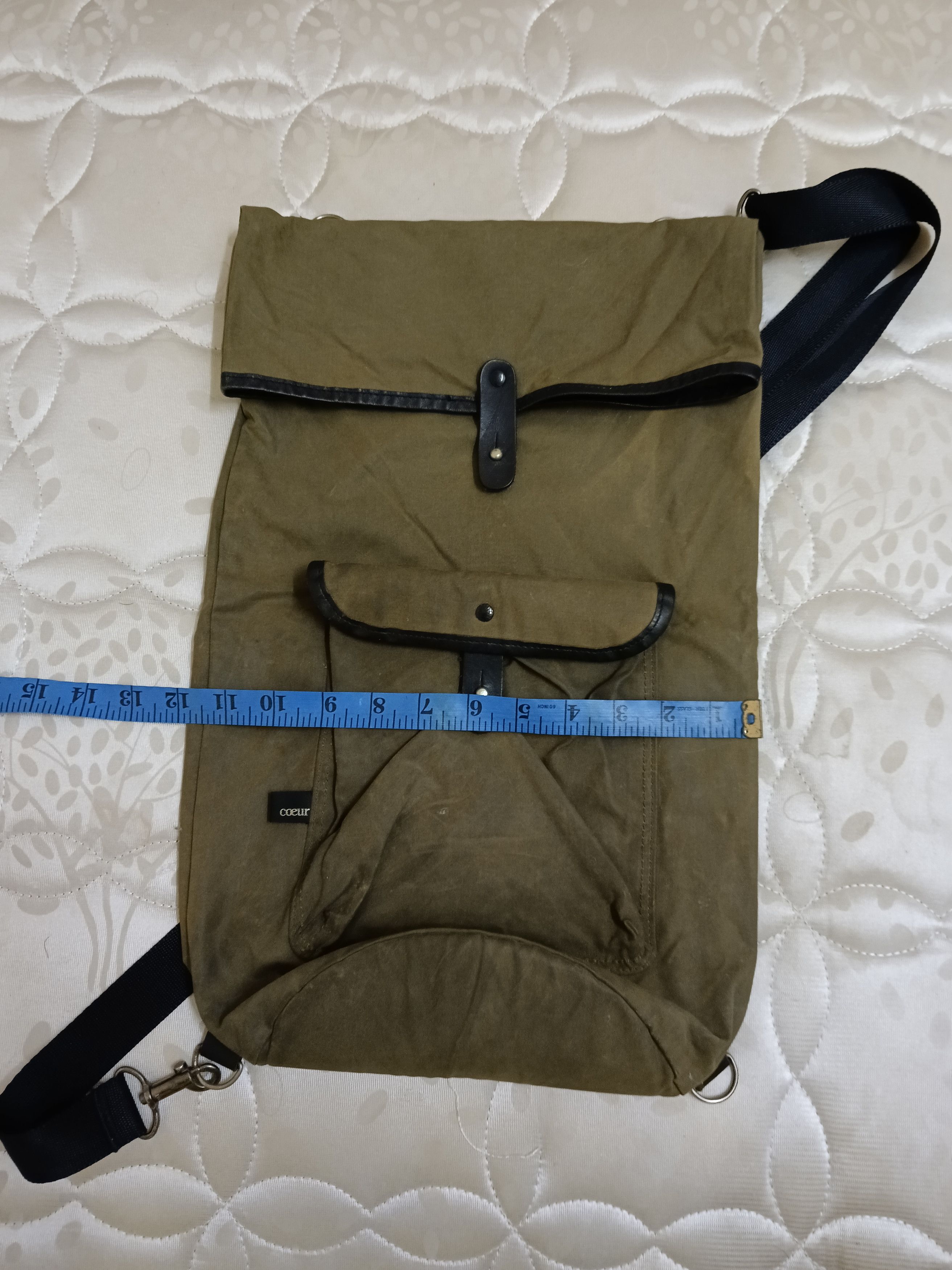 Other COEUR WAXED TWO WAYS BAG Size ONE SIZE - 10 Thumbnail