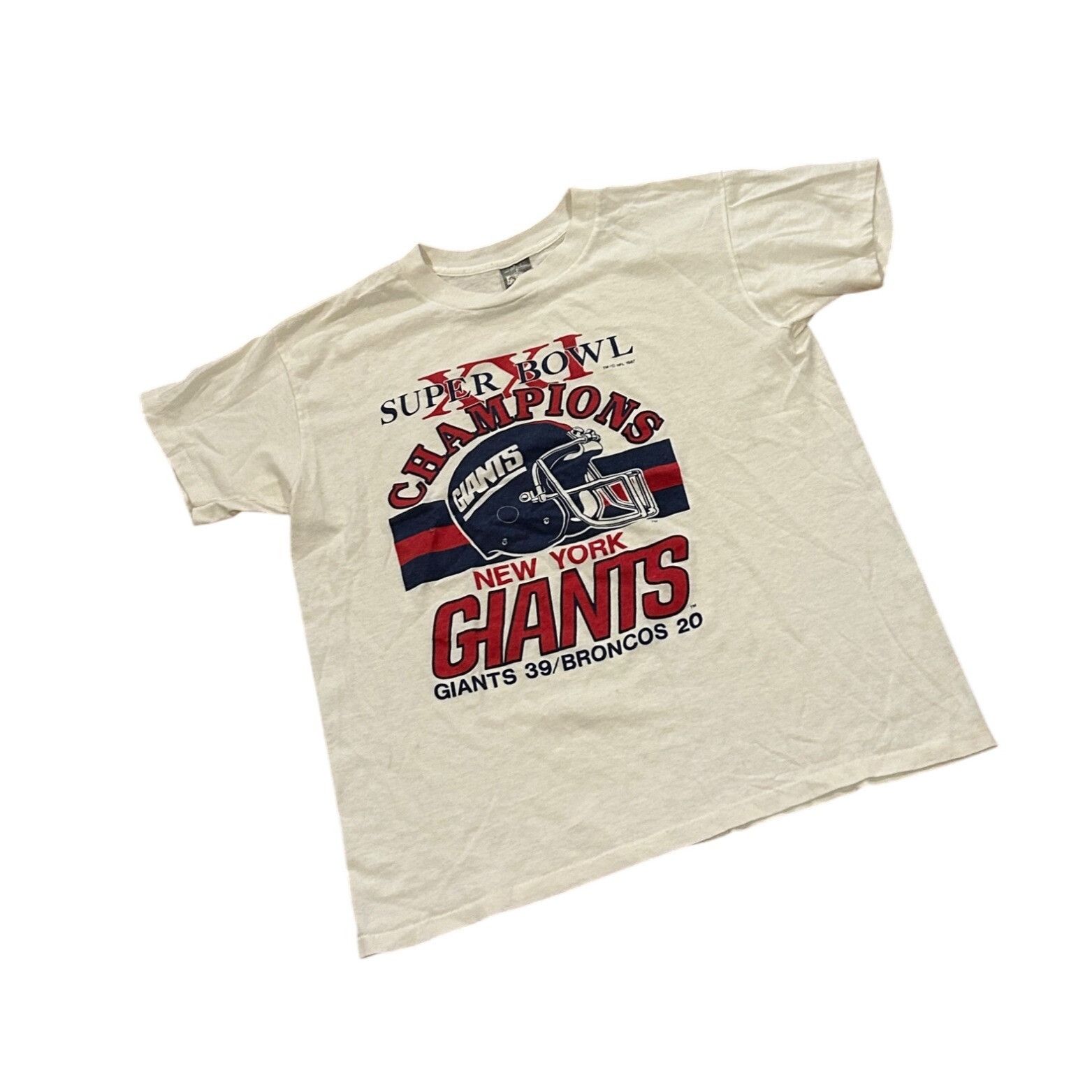 Other Vintage New York Giants Super Bowl XXI NFL Champions 1987 T- Size US L / EU 52-54 / 3 - 3 Thumbnail
