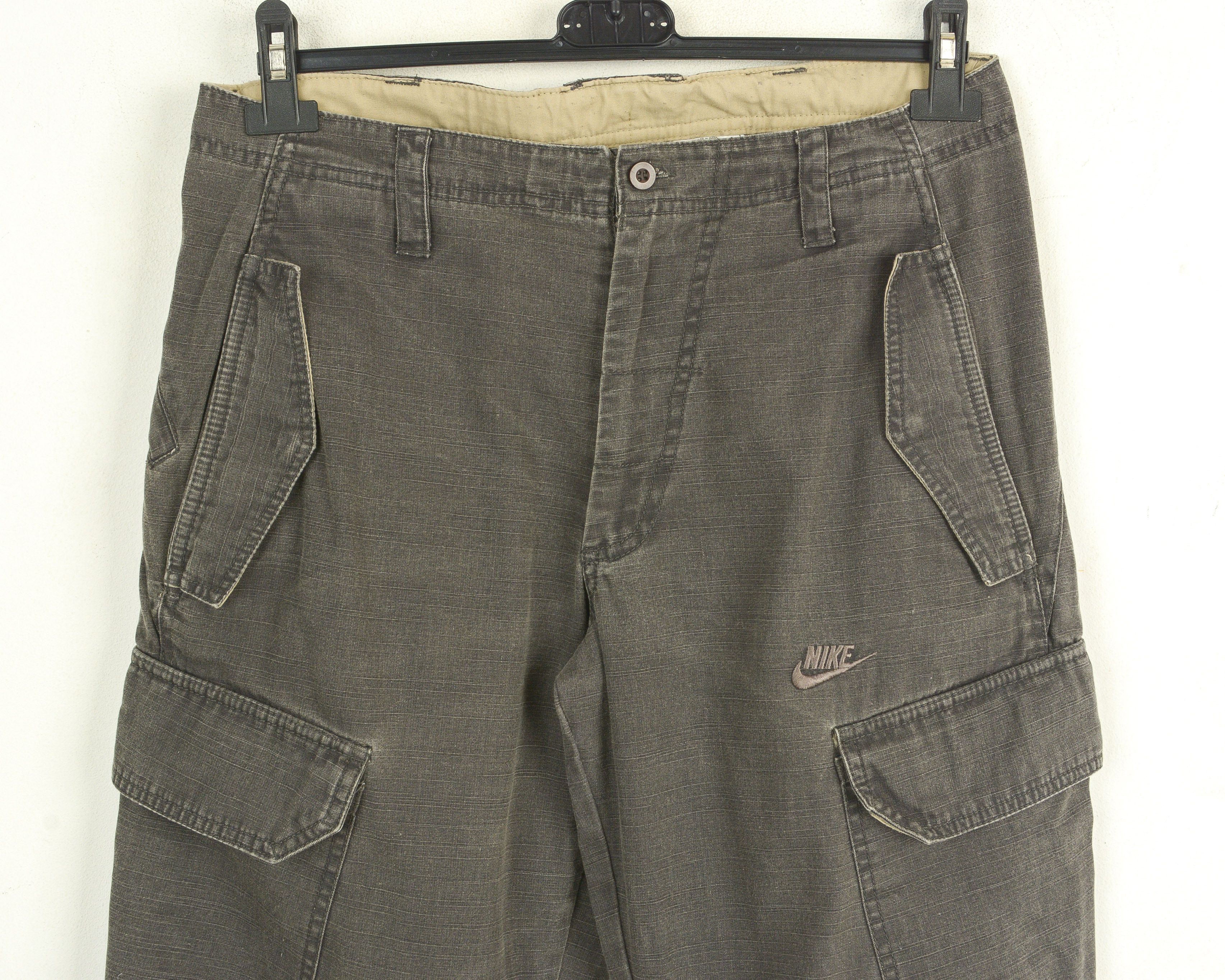 Nike Mens S Jean Denim Shorts UK 28/30 Multipocket Cargo Size US 26 / EU 42 - 2 Thumbnail