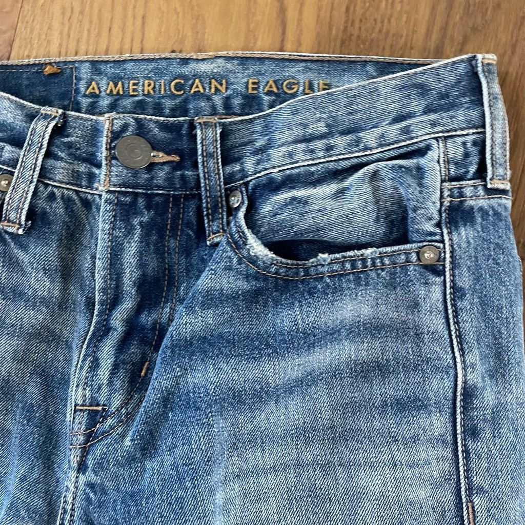American Eagle Outfitters 2 Pair Men’s Straight Leg American Eagle Jeans 1 NWT $50 28 Size US 26 / EU 42 - 3 Thumbnail