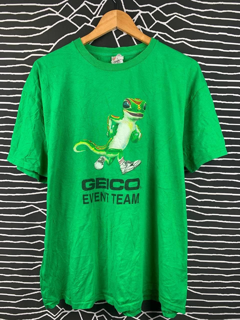 Vintage Vtg Geico Event Team Racing Motorsport Nascar Tee Size US XL / EU 56 / 4 - 1 Thumbnail