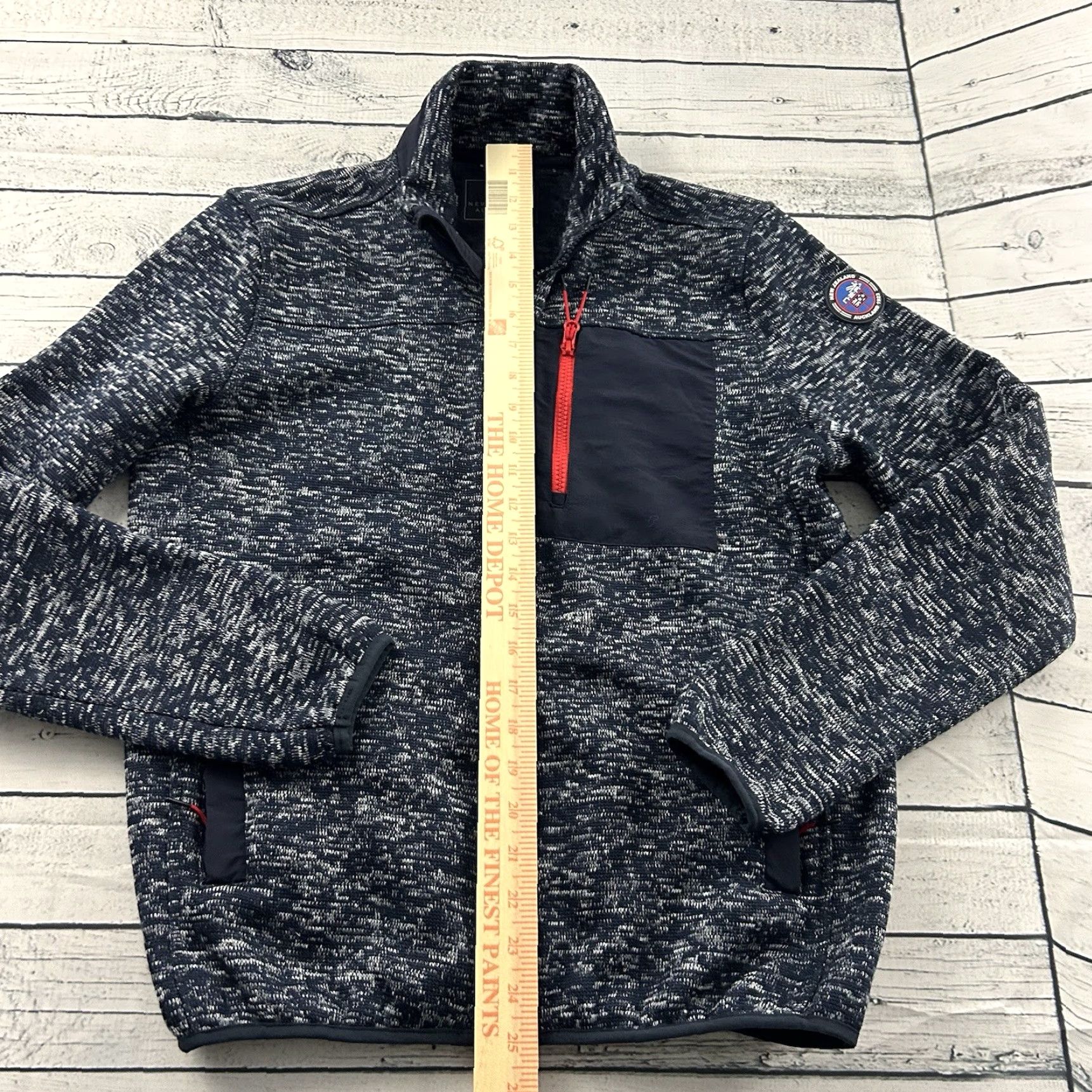 Vintage New Zealand Full Zip Fleece Jacket Men's S Blue Size US S / EU 44-46 / 1 - 4 Thumbnail